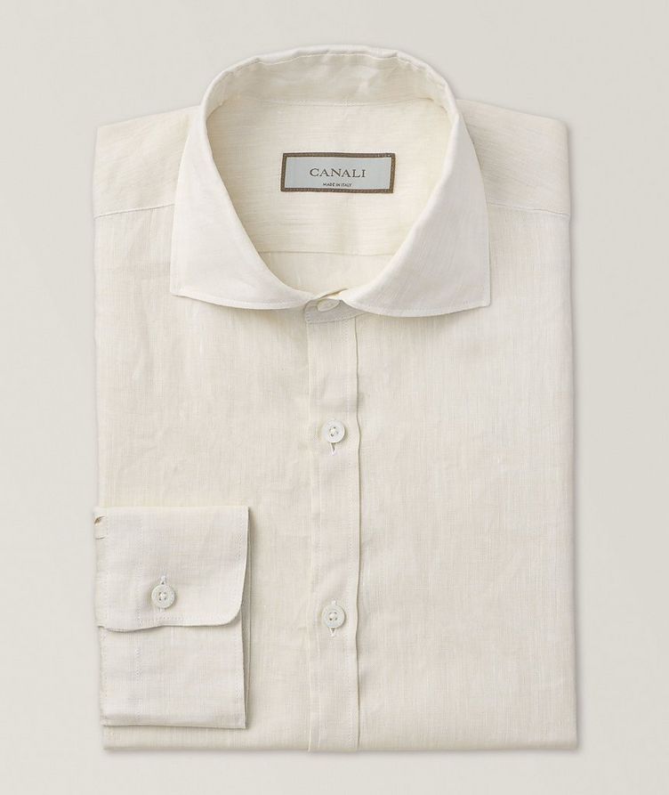 Solid Linen Sport Shirt image 0