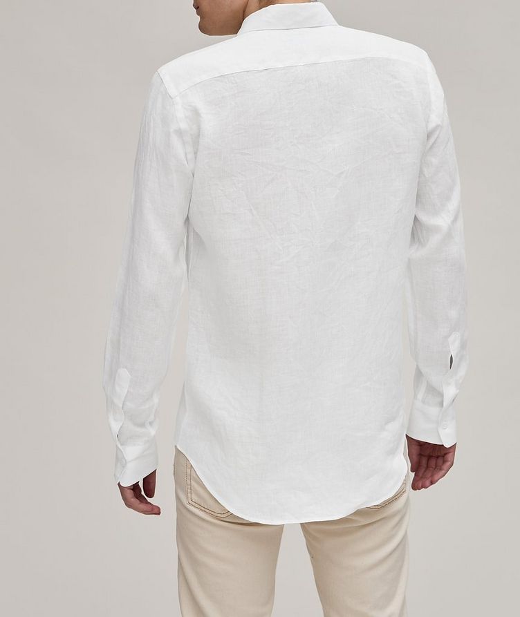 Solid Linen Sport Shirt image 2