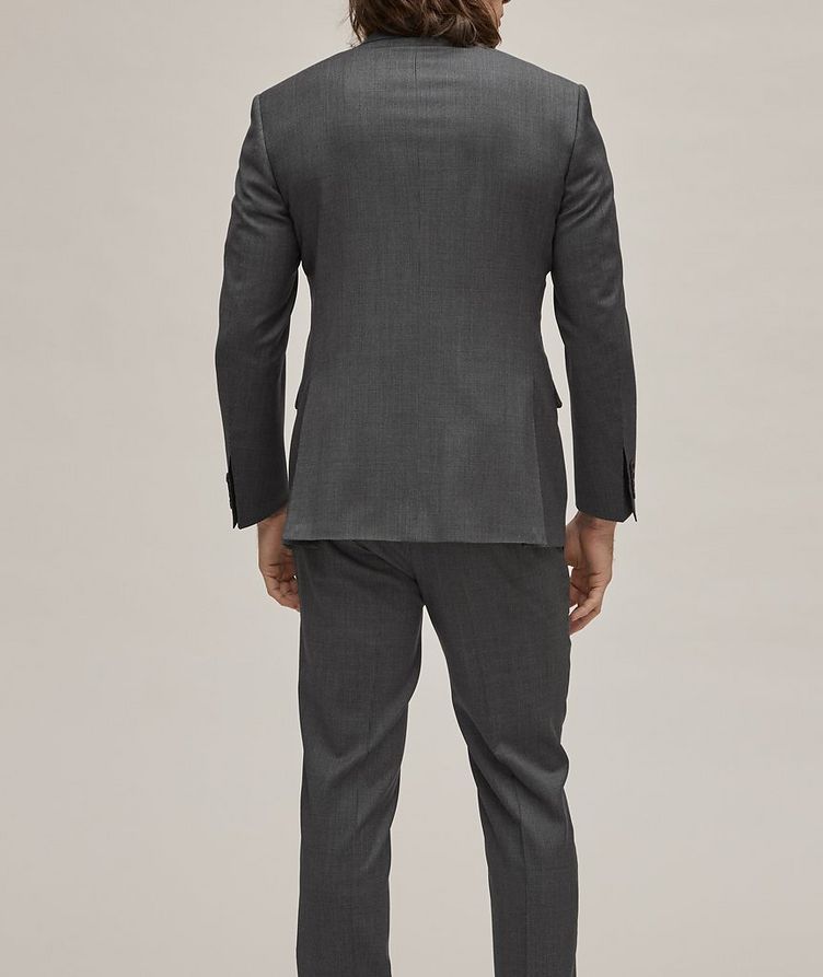 Black Edition Miniature Houndstooth Stretch-Wool Suit image 2