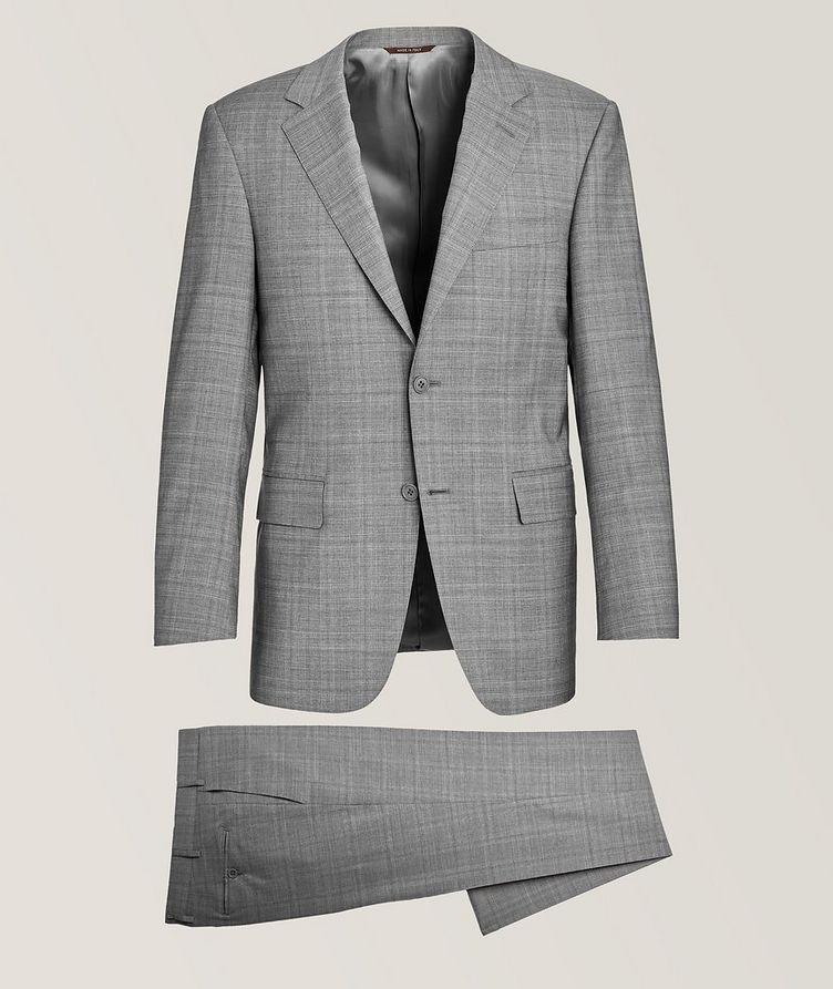 Black Edition Windowpane Stretch-Wool Suit image 0