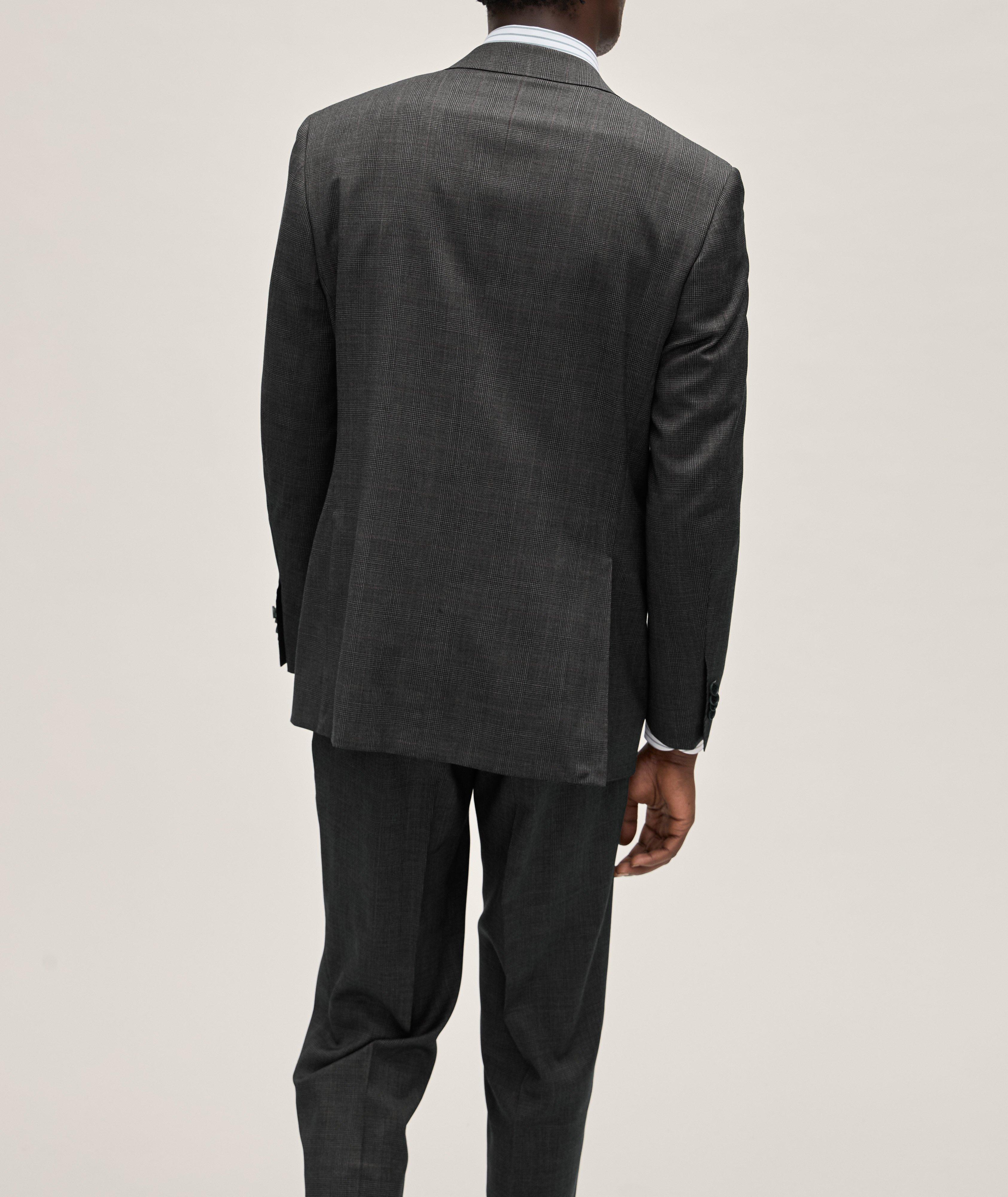 Check Stretch-Wool Suit  image 2