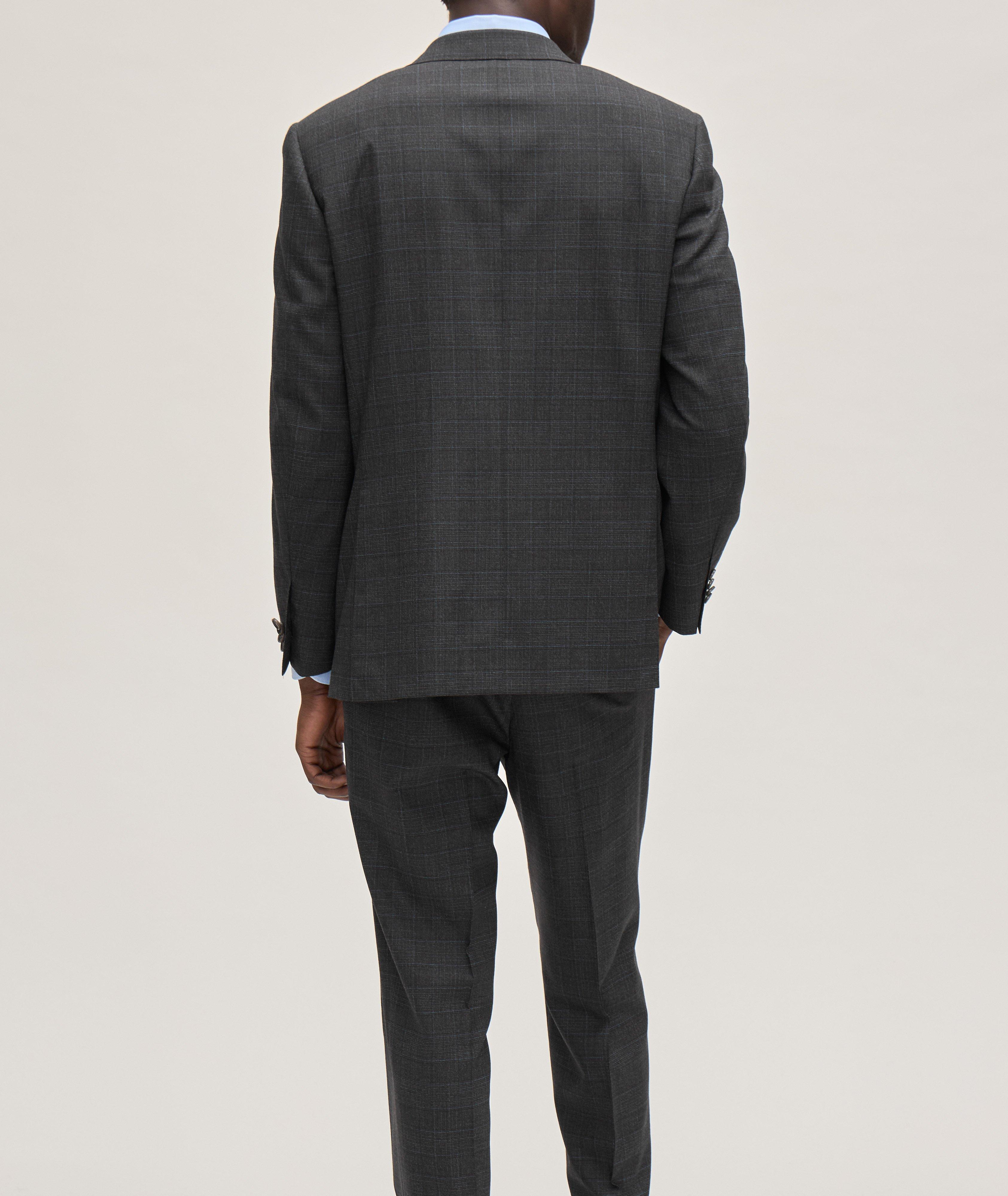 Check Stretch-Wool Suit  image 2