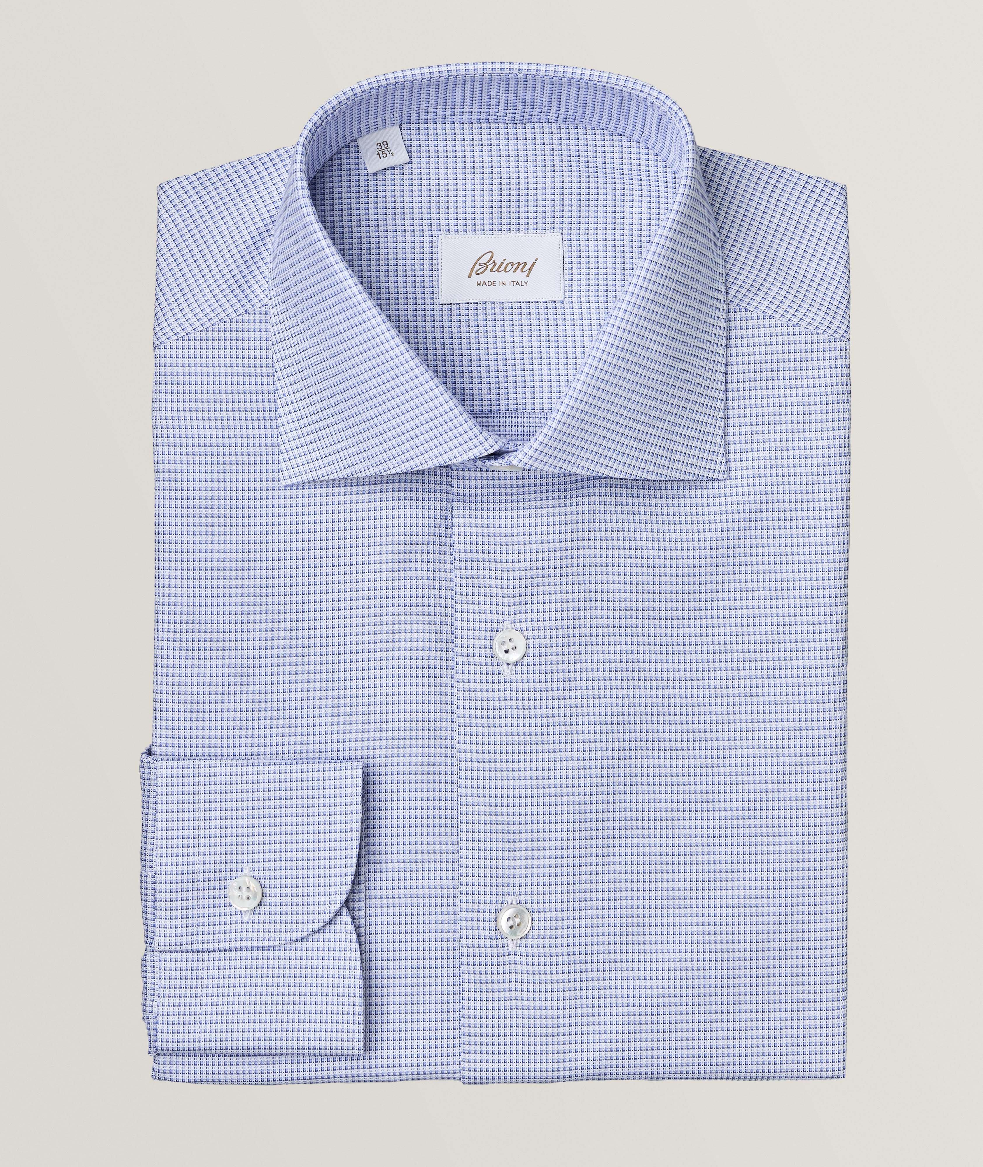 William Micro Pattern Dress Shirt image 0