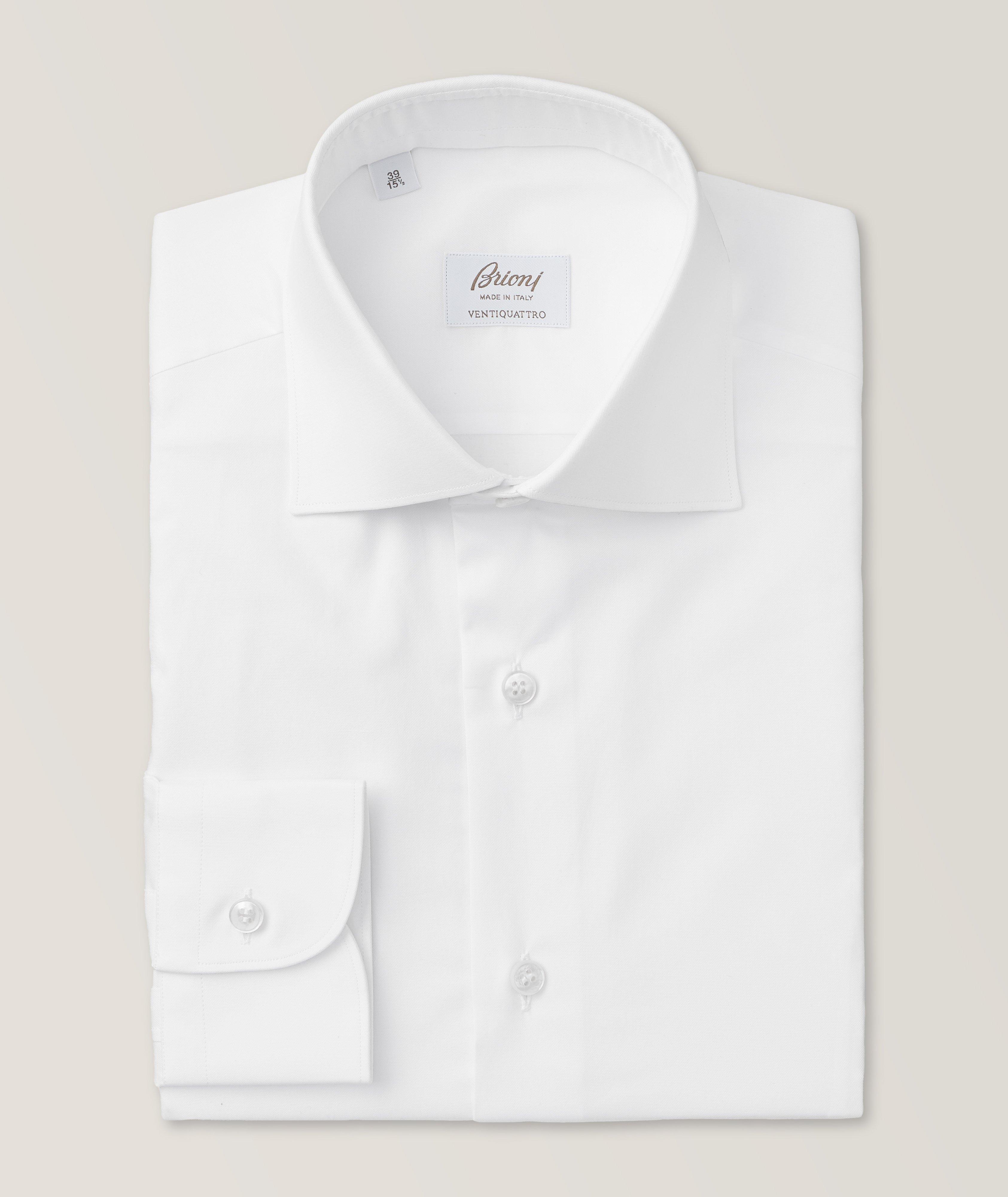 Brioni Solid Dress Shirt, Dress Shirts