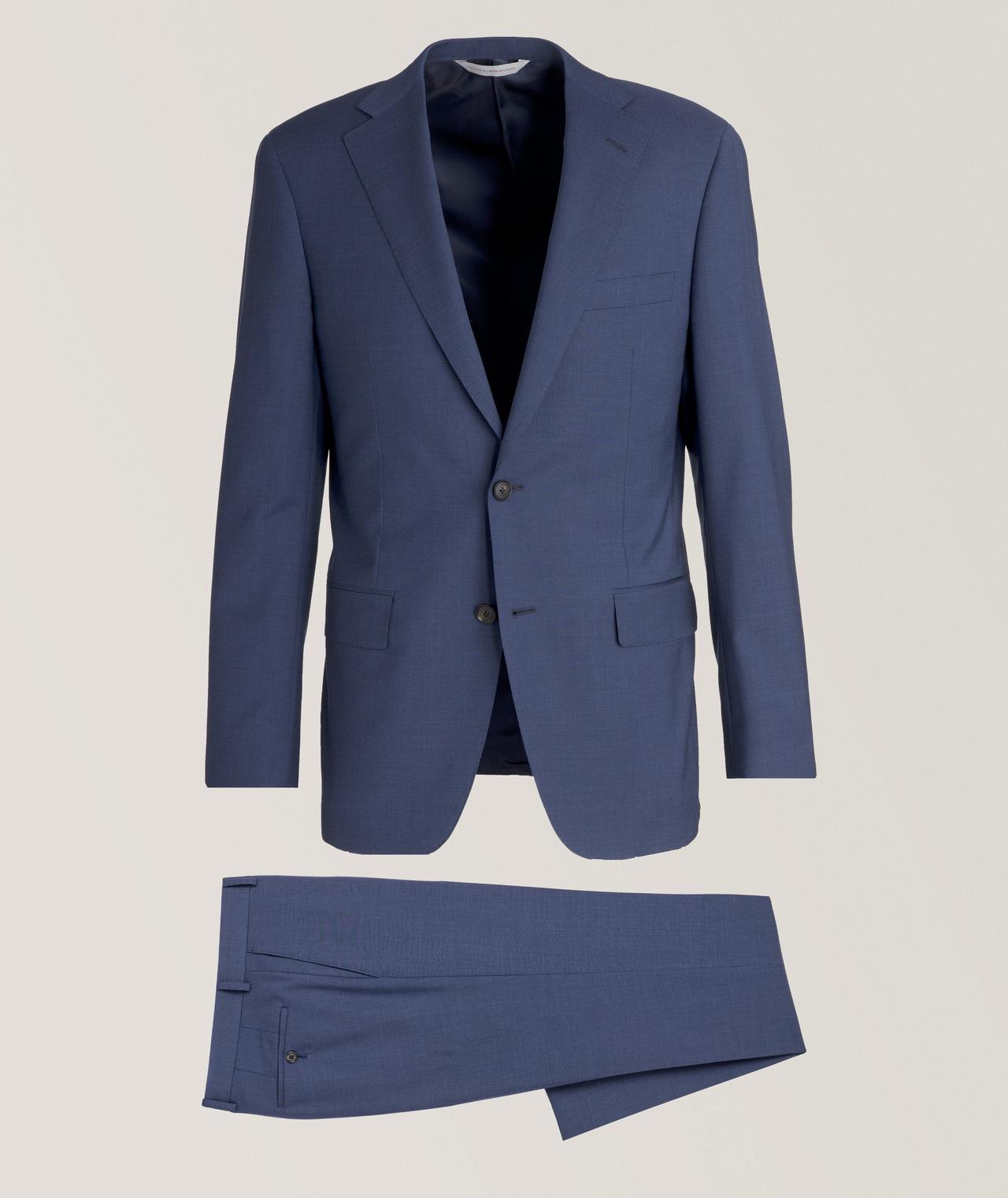 Blue suit