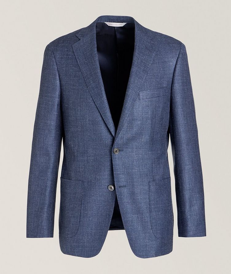 Cosmo Mélange Wool, Silk & Linen Sport Jacket image 0