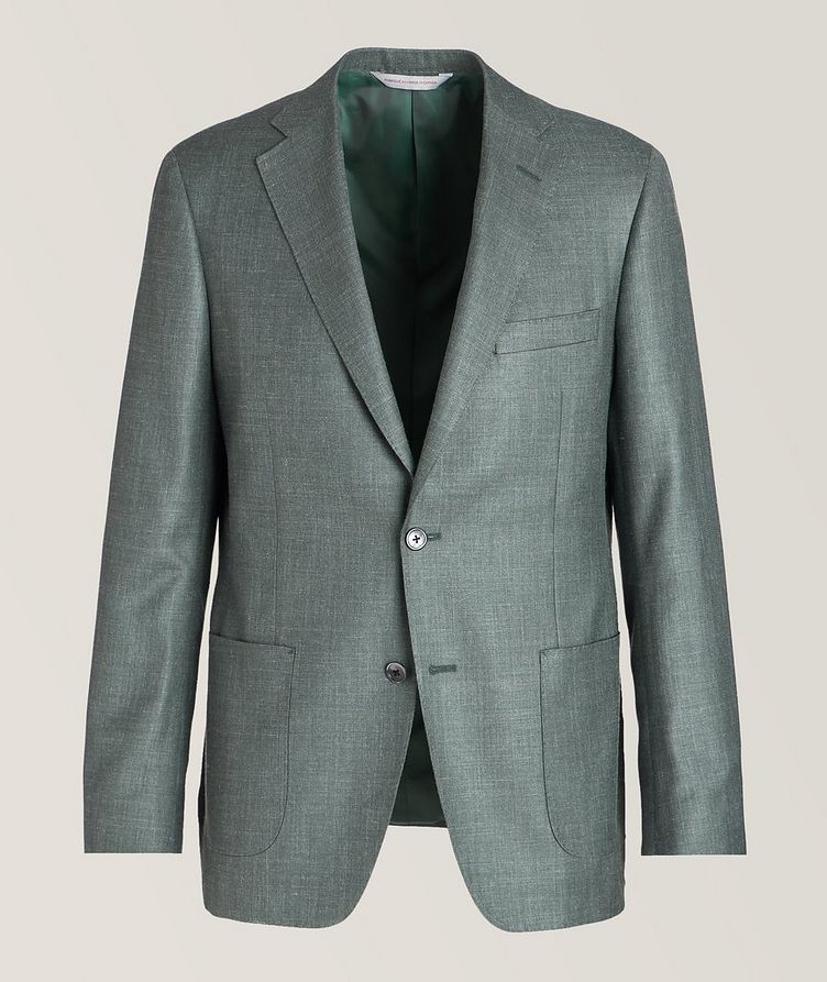 Cosmo Mélange Wool, Silk & Linen Sport Jacket image 0