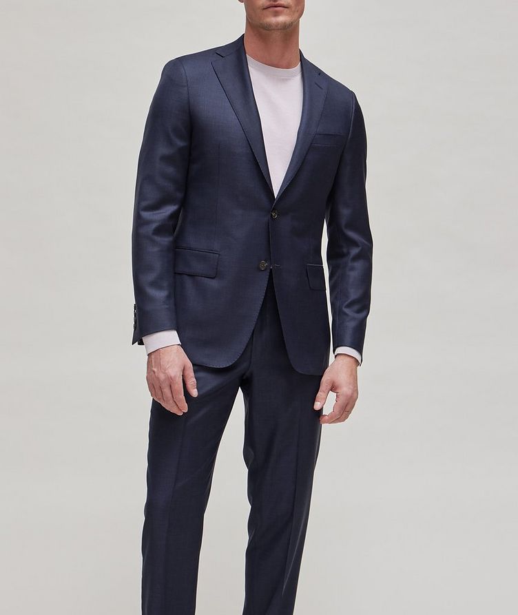 Cosmo Plaid Wool Suit image 1