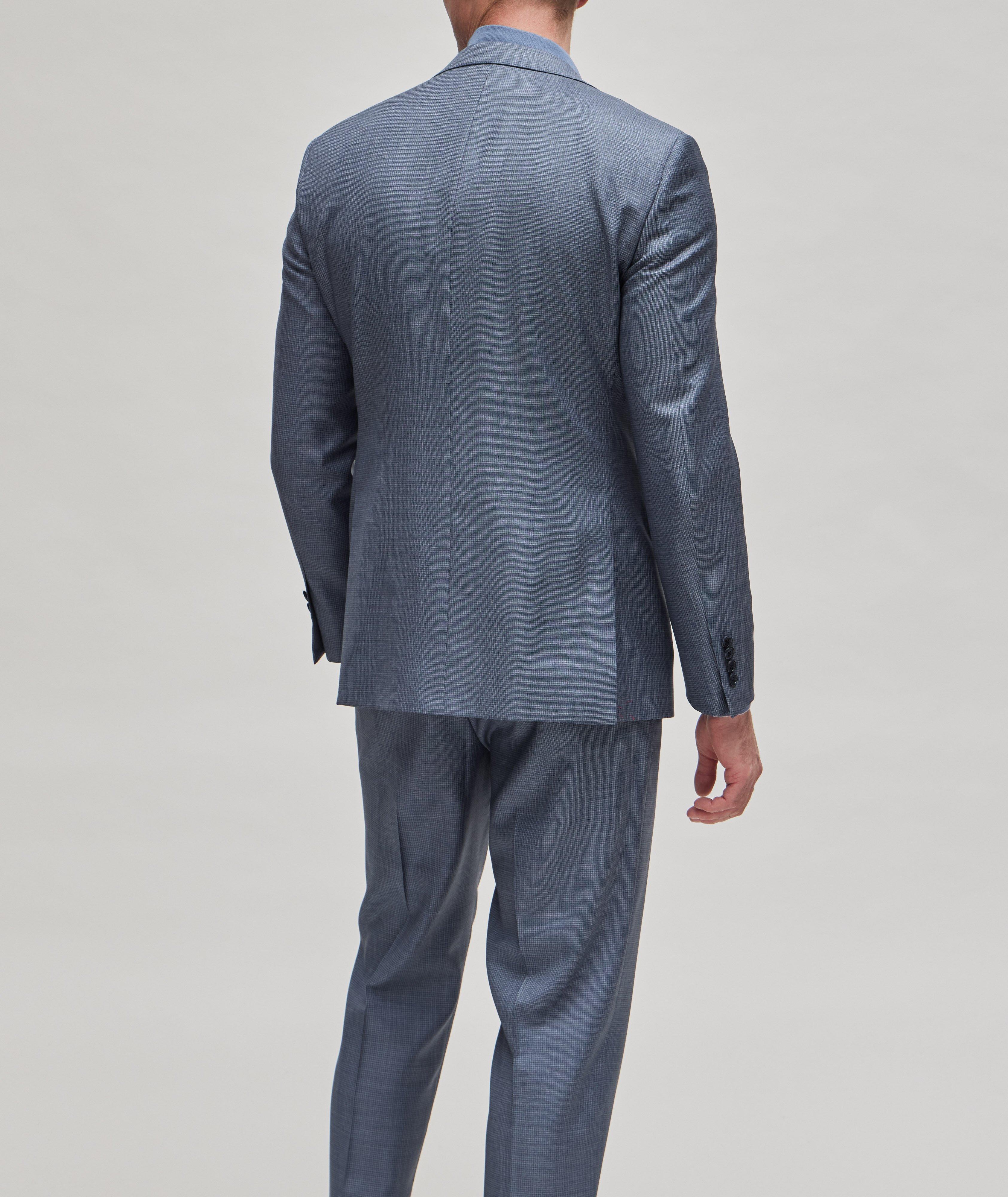Cosmo Micro Check Wool Suit image 2
