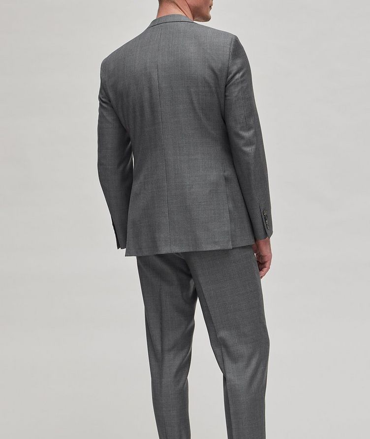 Cosmo Tonal Plaid Bi-Stretch Wool Suit image 2
