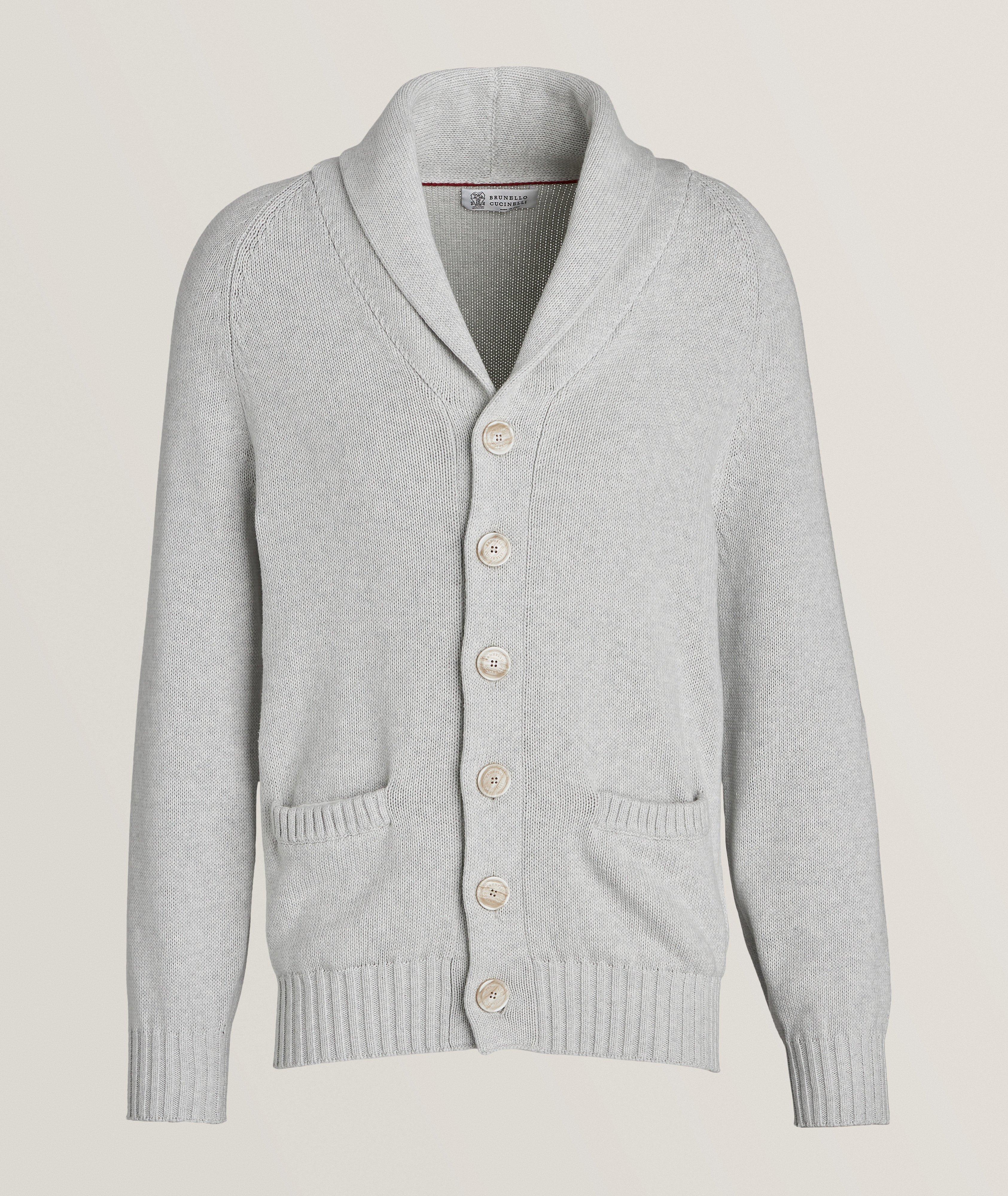 Cotton Shawl Collar Cardigan image 0