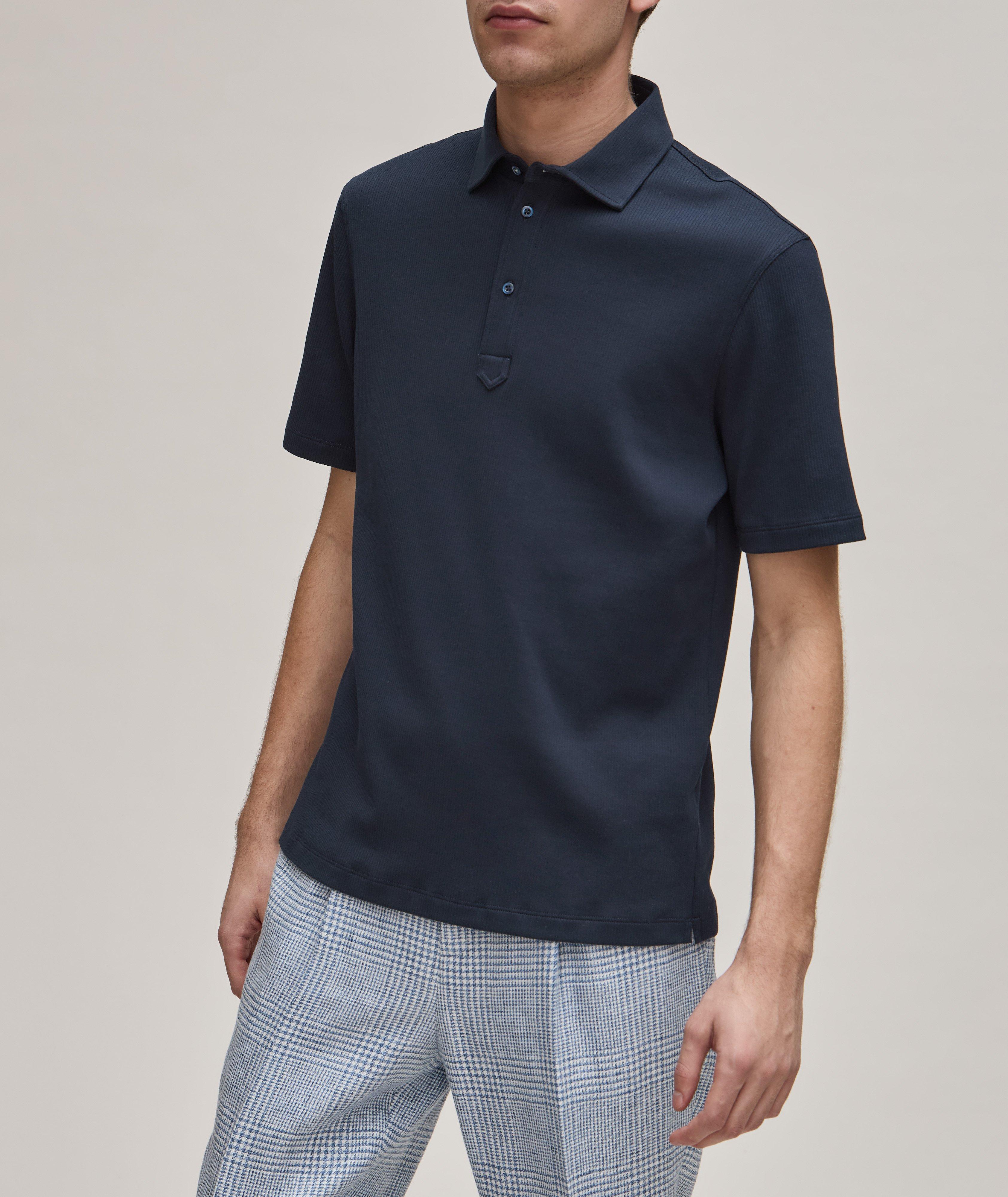 Ribbed Cotton Polo image 1