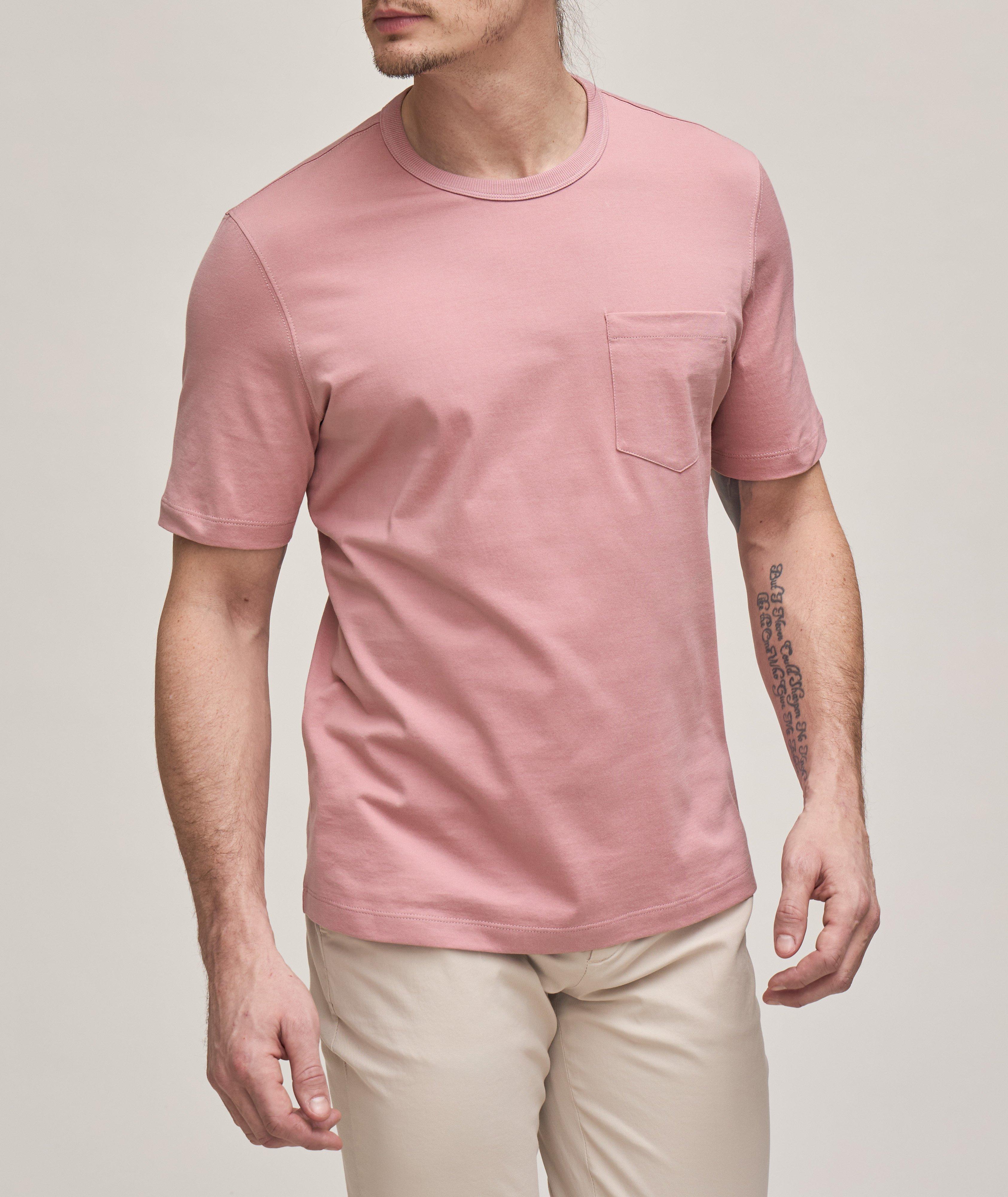 Mélange Cotton T-Shirt image 1