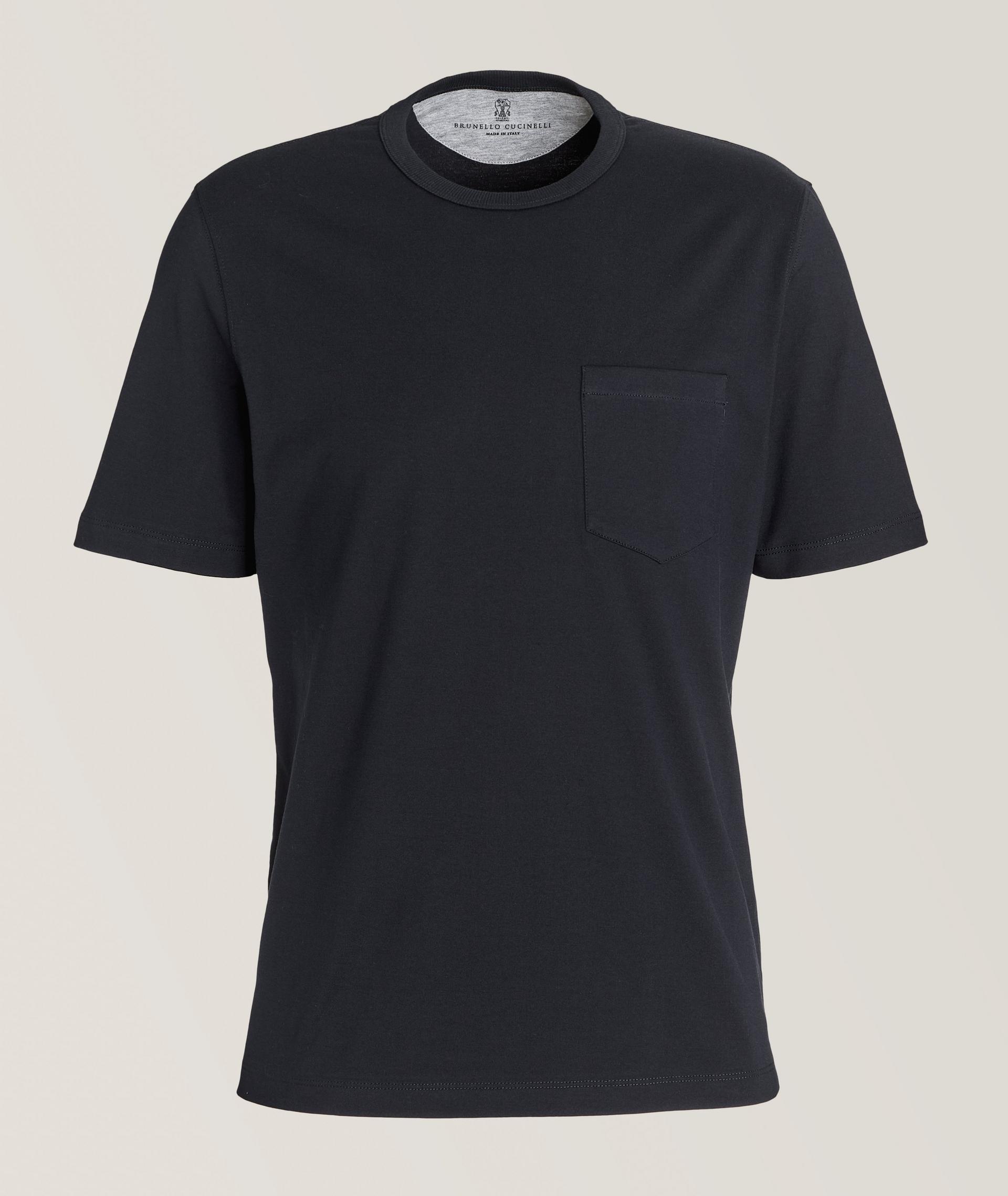 T-shirt en coton chiné image 0