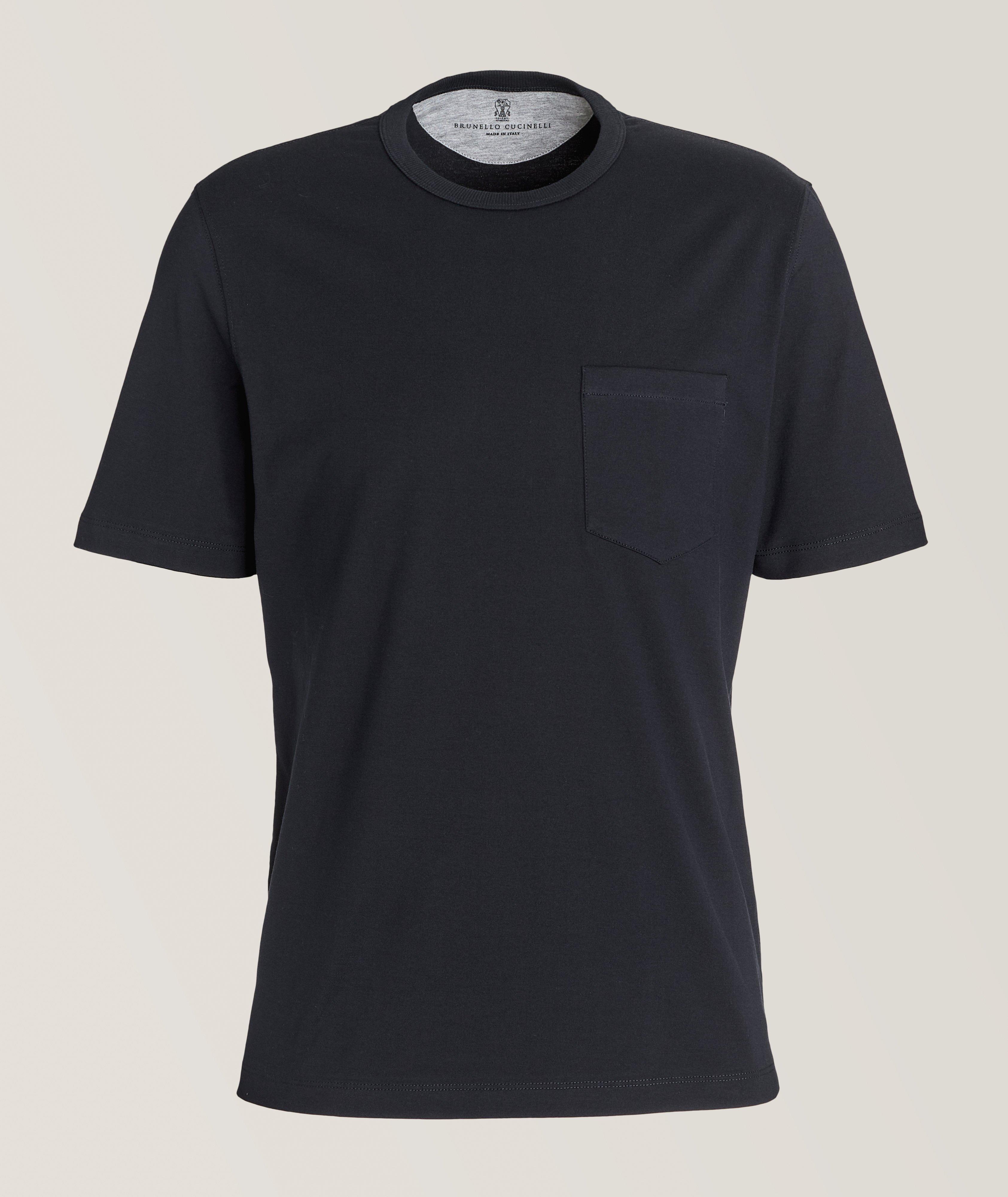 T-shirt en coton chiné image 0
