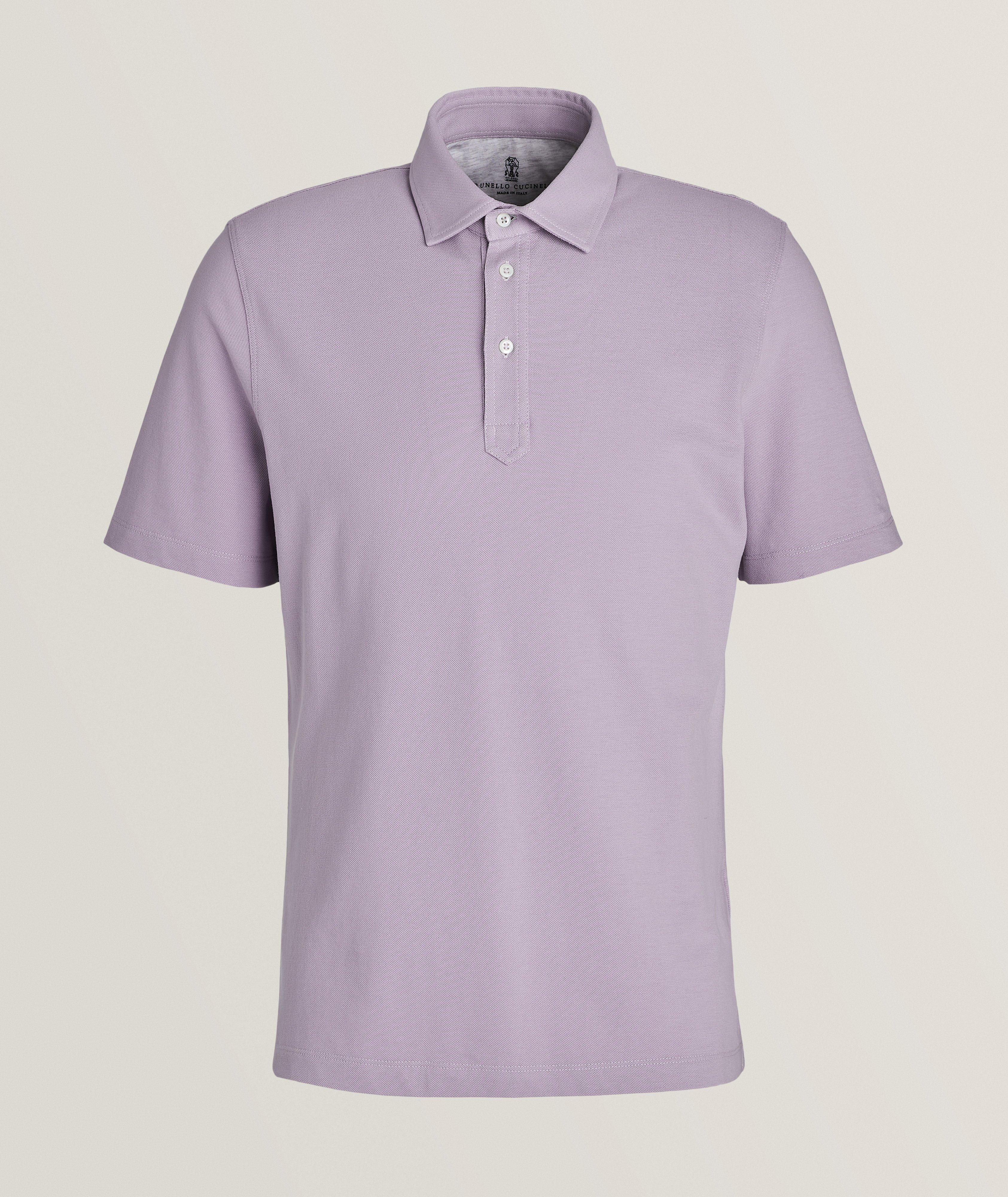 Regular Fit Cotton Piqué Polo image 0