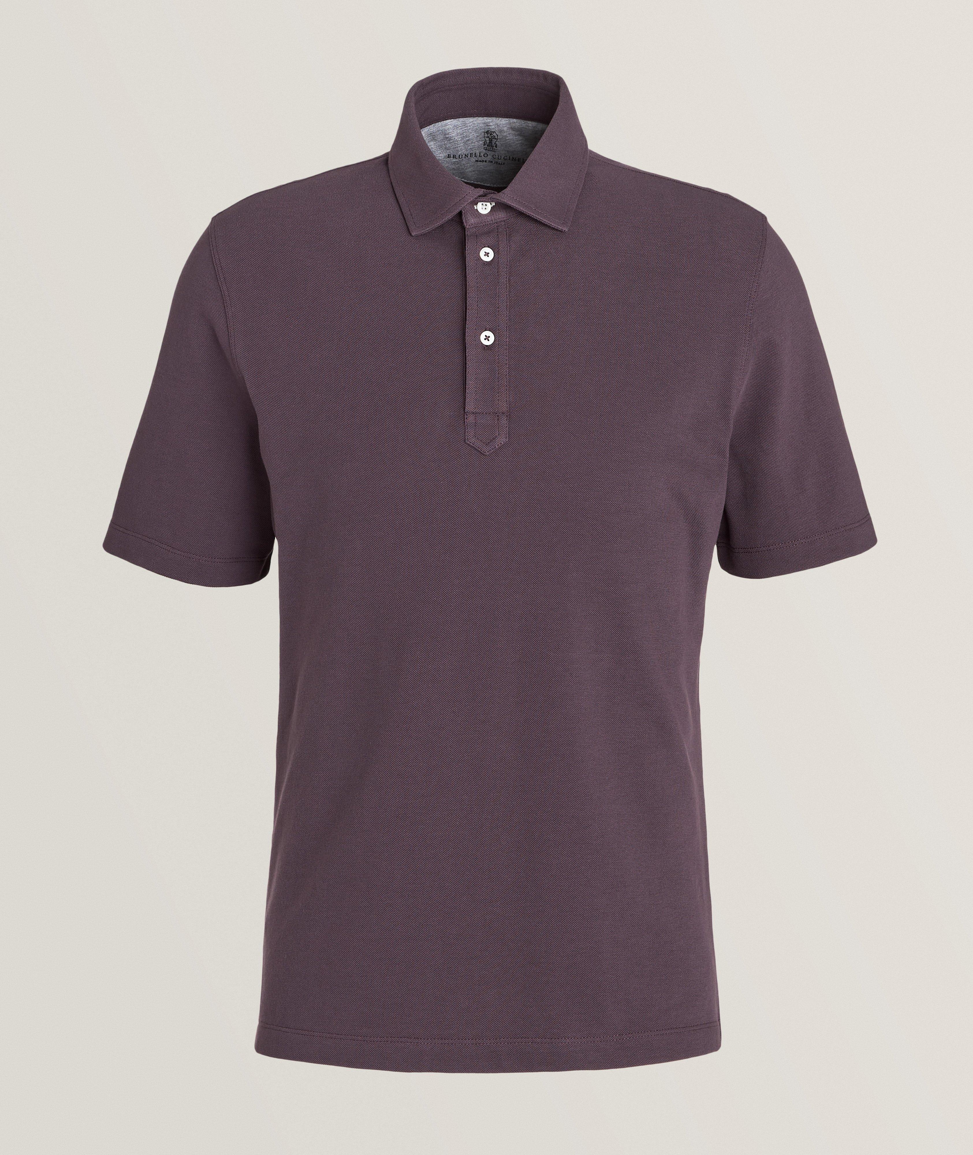 Regular Fit Cotton Piqué Polo image 0