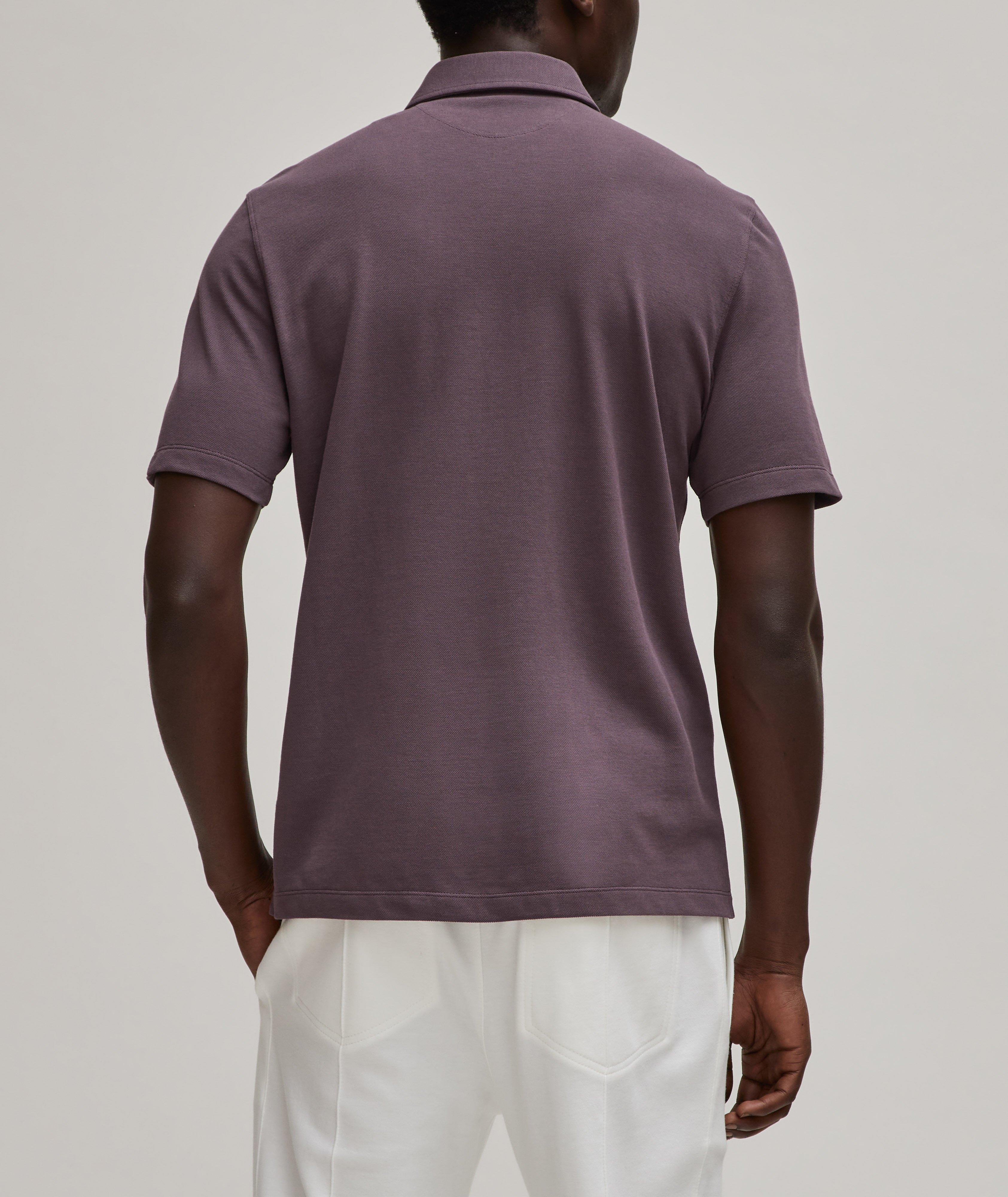 Regular Fit Cotton Piqué Polo image 2