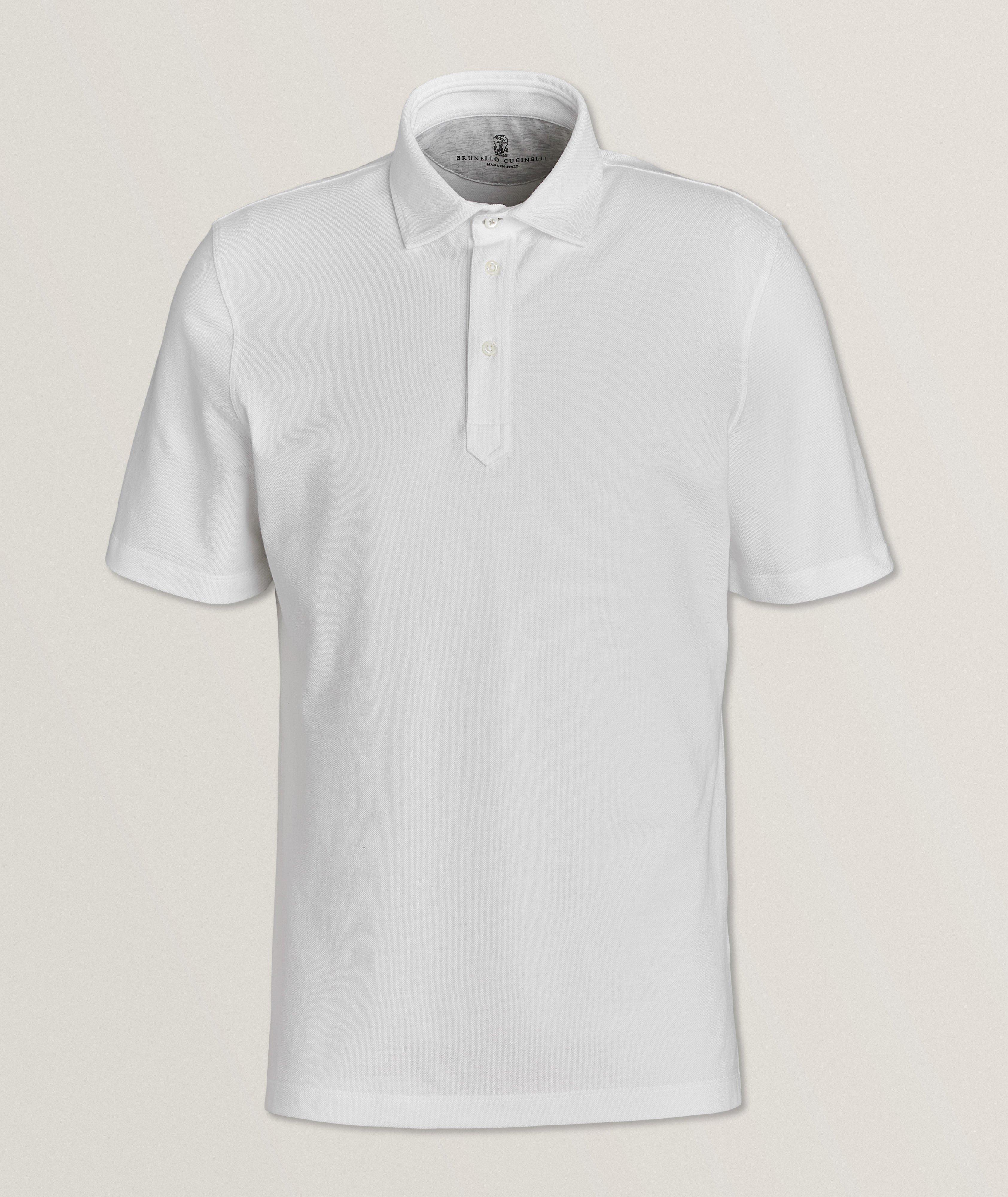 Regular Fit Cotton Piqué Polo image 0