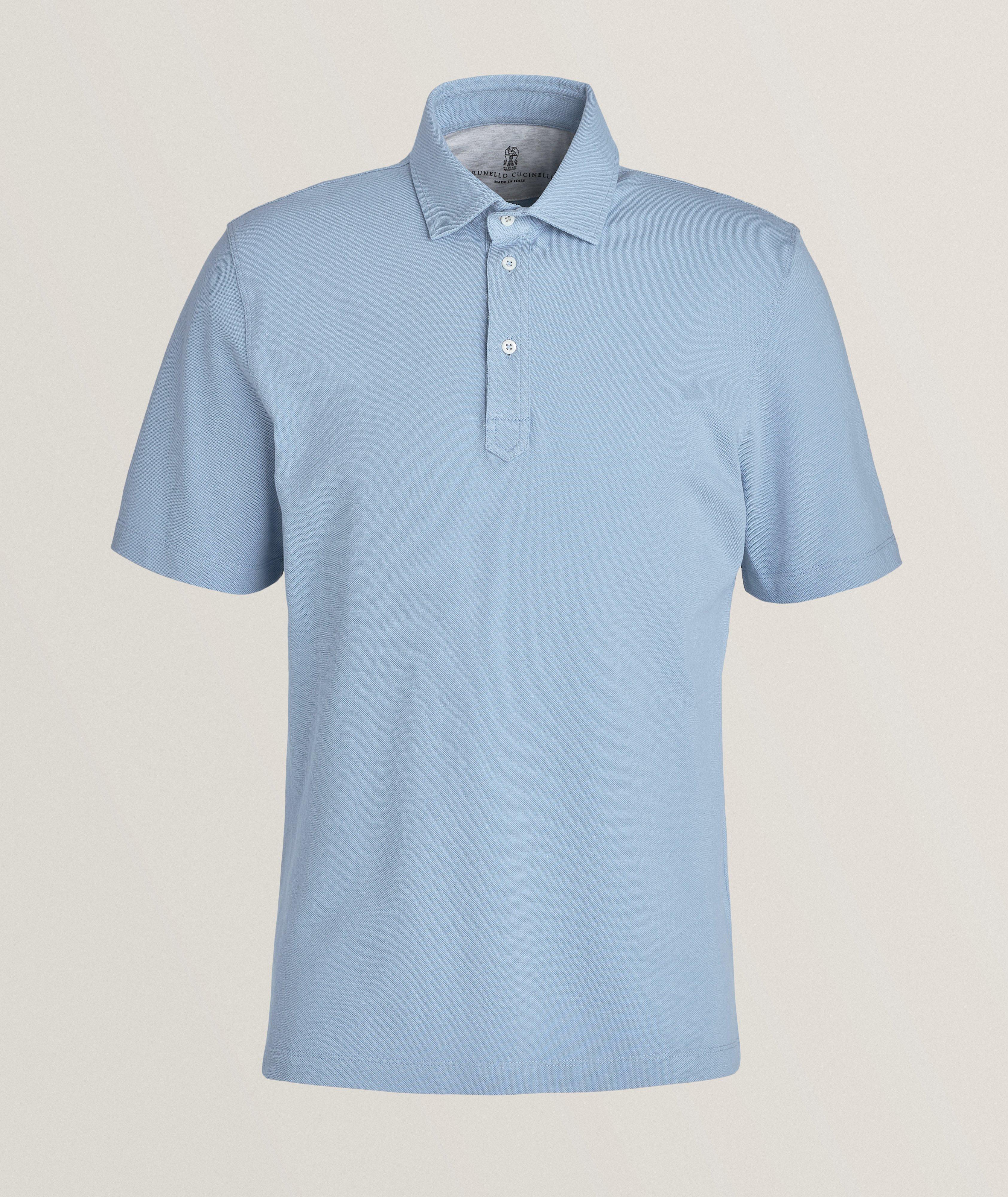 Regular Fit Cotton Piqué Polo image 0