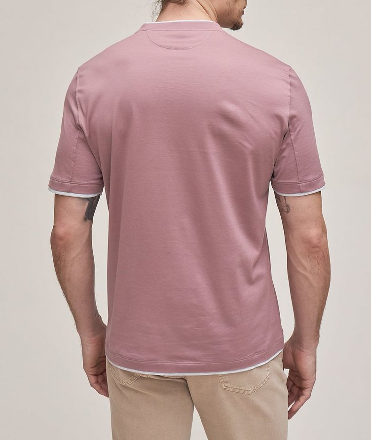 Double Layer Cotton T-Shirt image 2