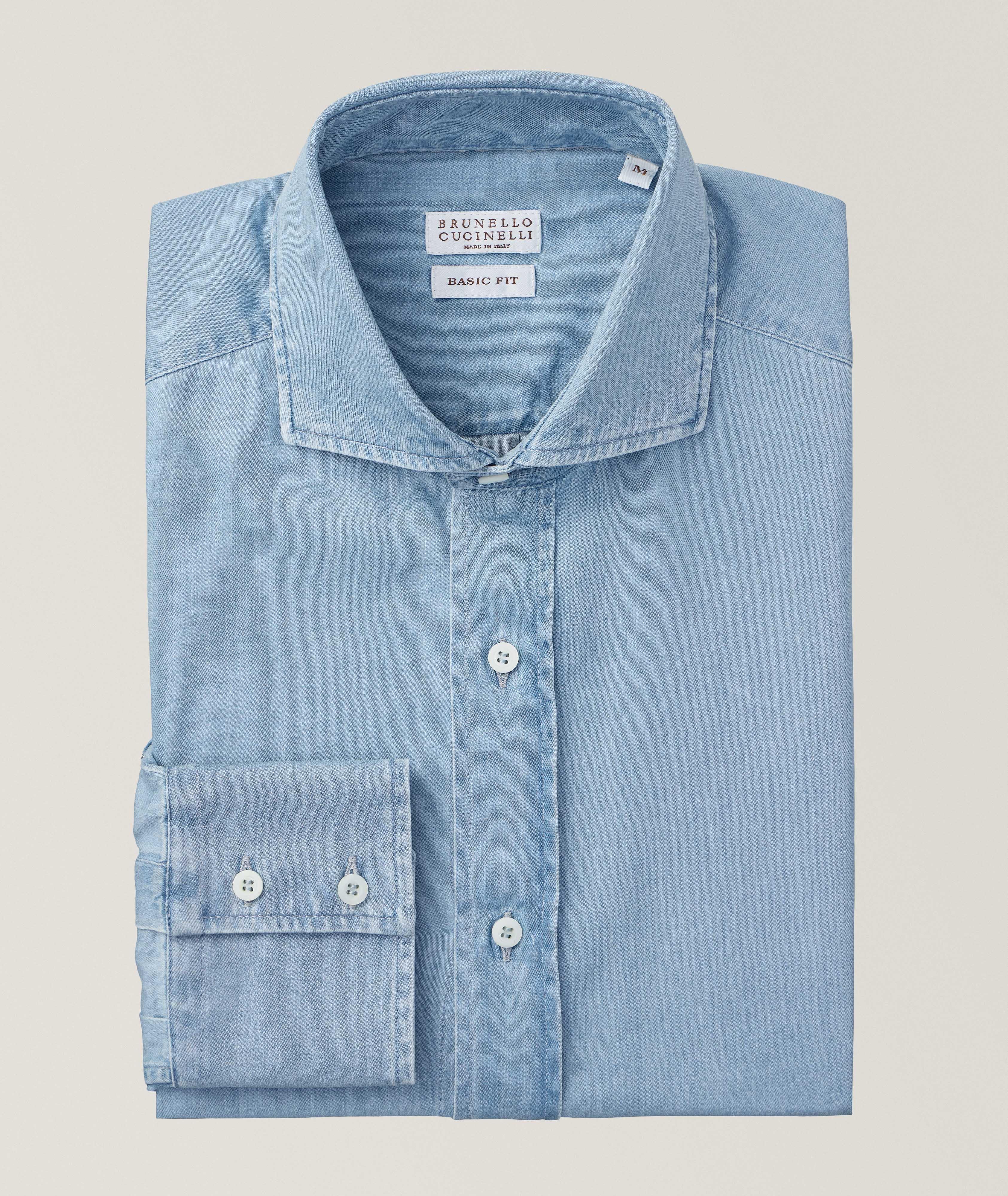 Cotton Denim Shirt