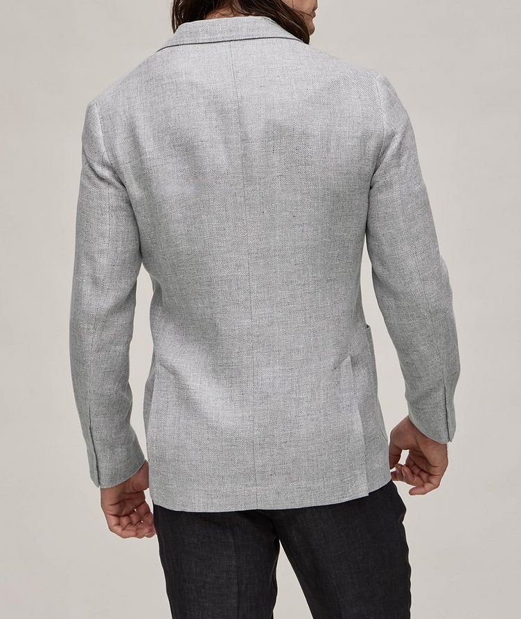 Twill Linen, Wool & Silk Sport Jacket image 2
