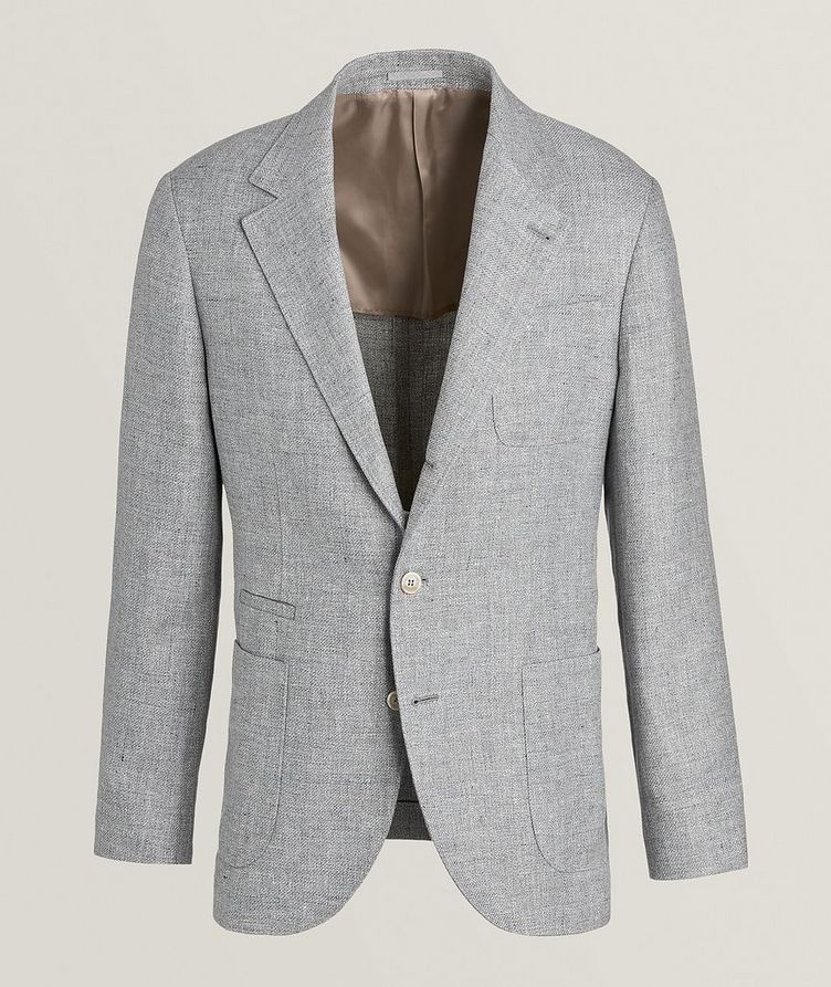 Twill Linen, Wool & Silk Sport Jacket image 0