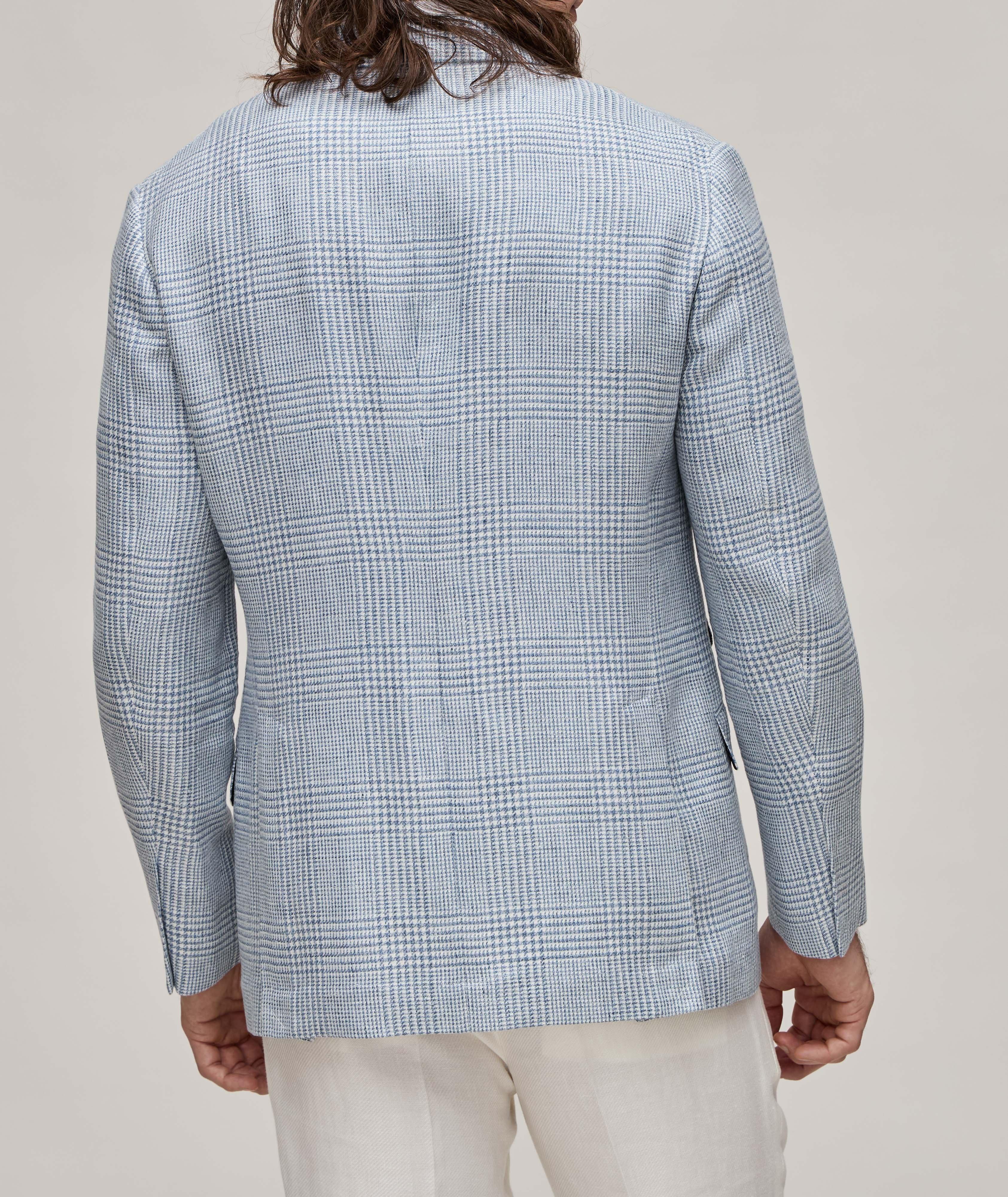 Glen Check Cavallo Linen, Wool & Silk Sport Jacket image 2