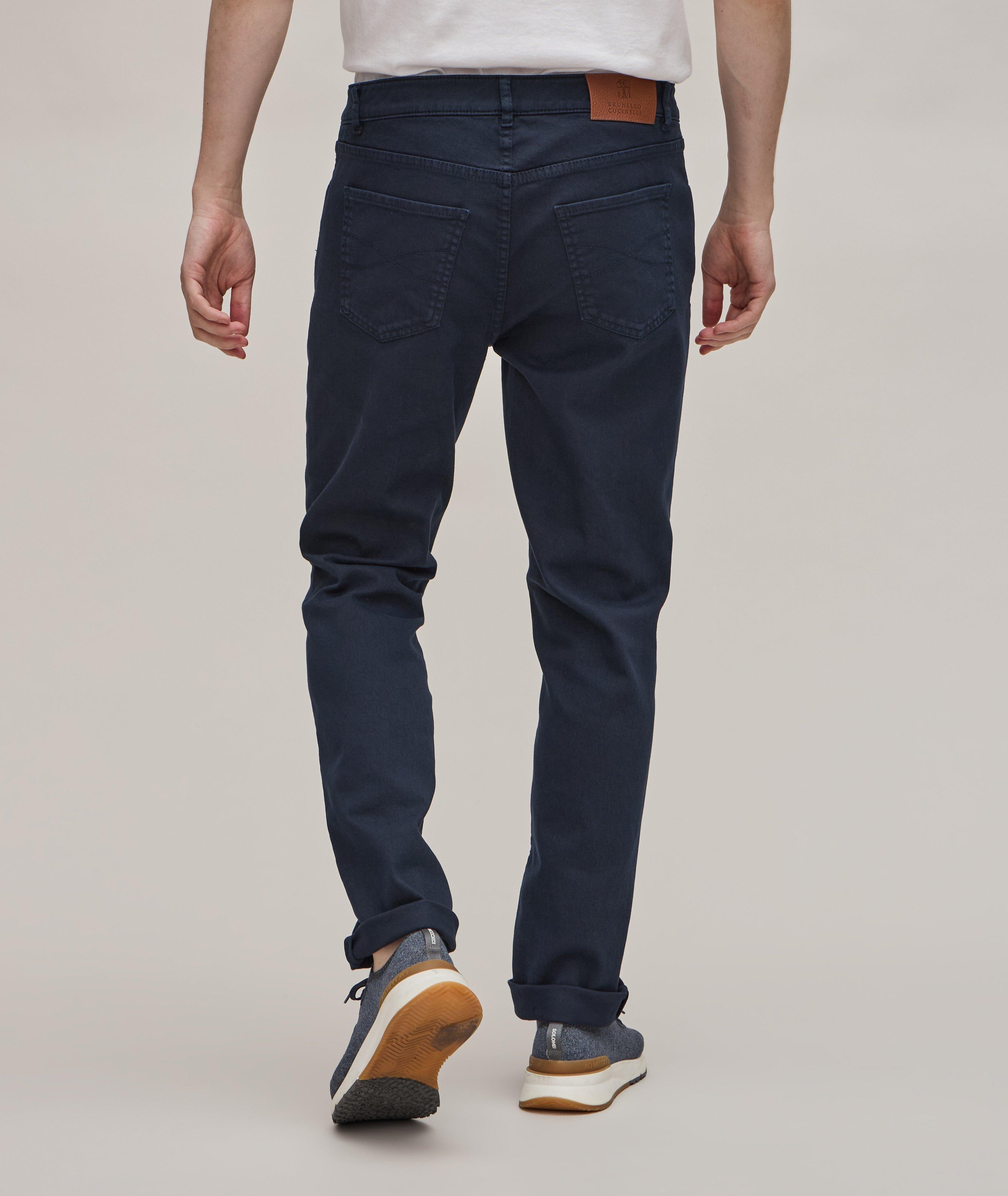 Overdyed Stretch-Cotton Jeans image 5