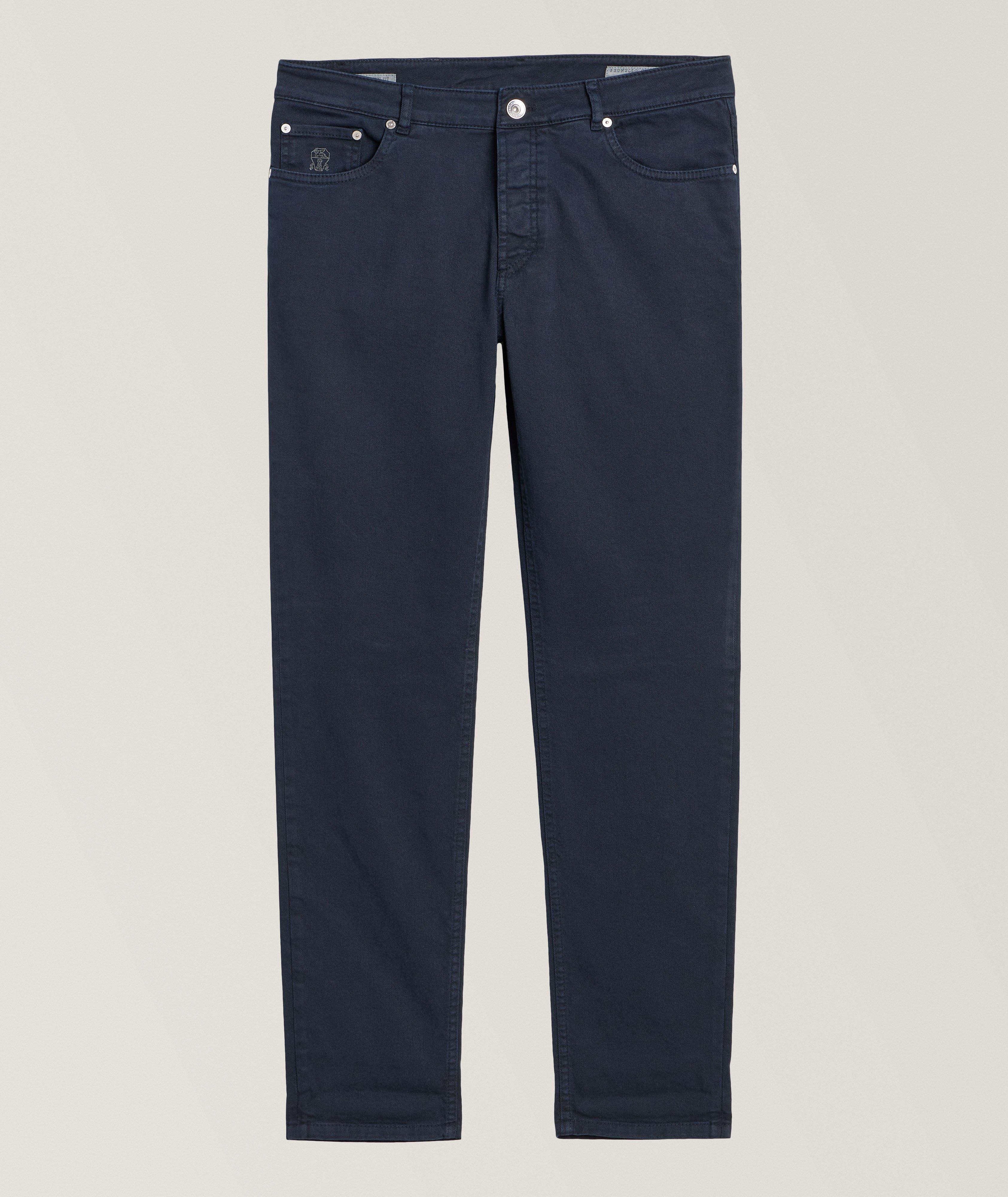 Overdyed Stretch-Cotton Jeans image 0