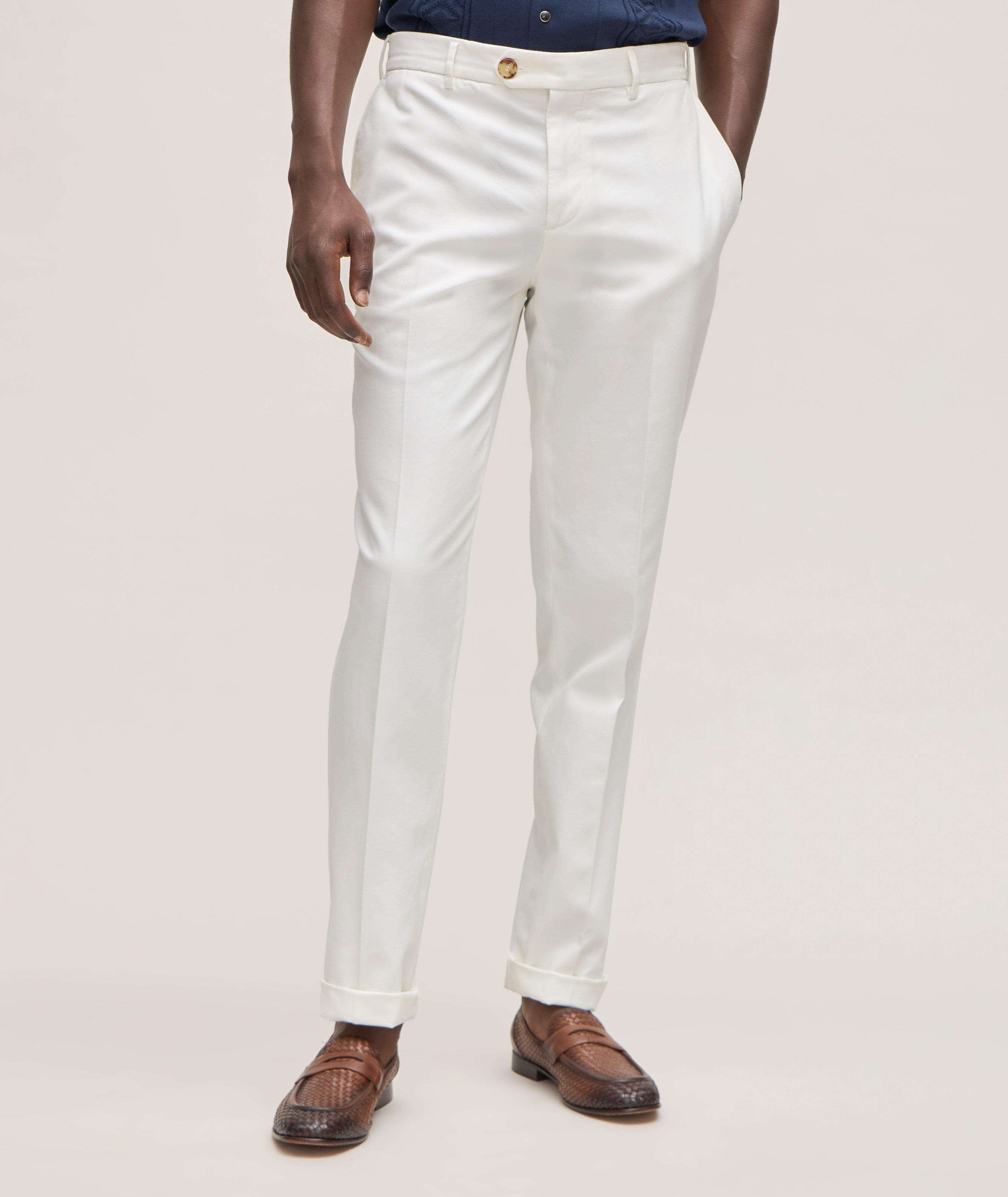 Slim Italian-Fit Cotton Chinos