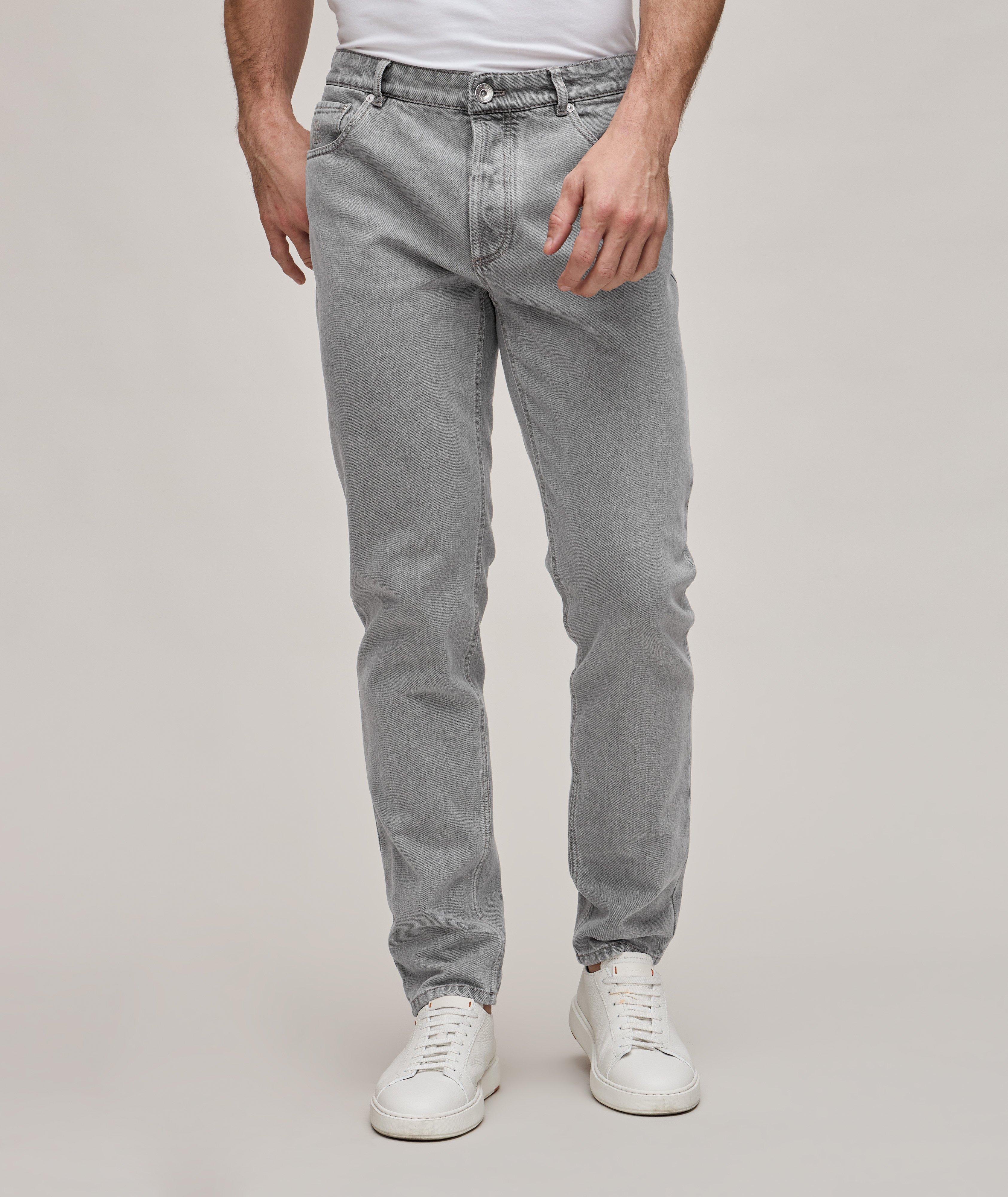 Traditional Fit Cotton Jeans image 2