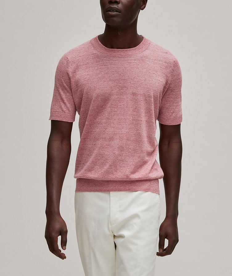 Mélange Linen-Cotton T-Shirt image 1