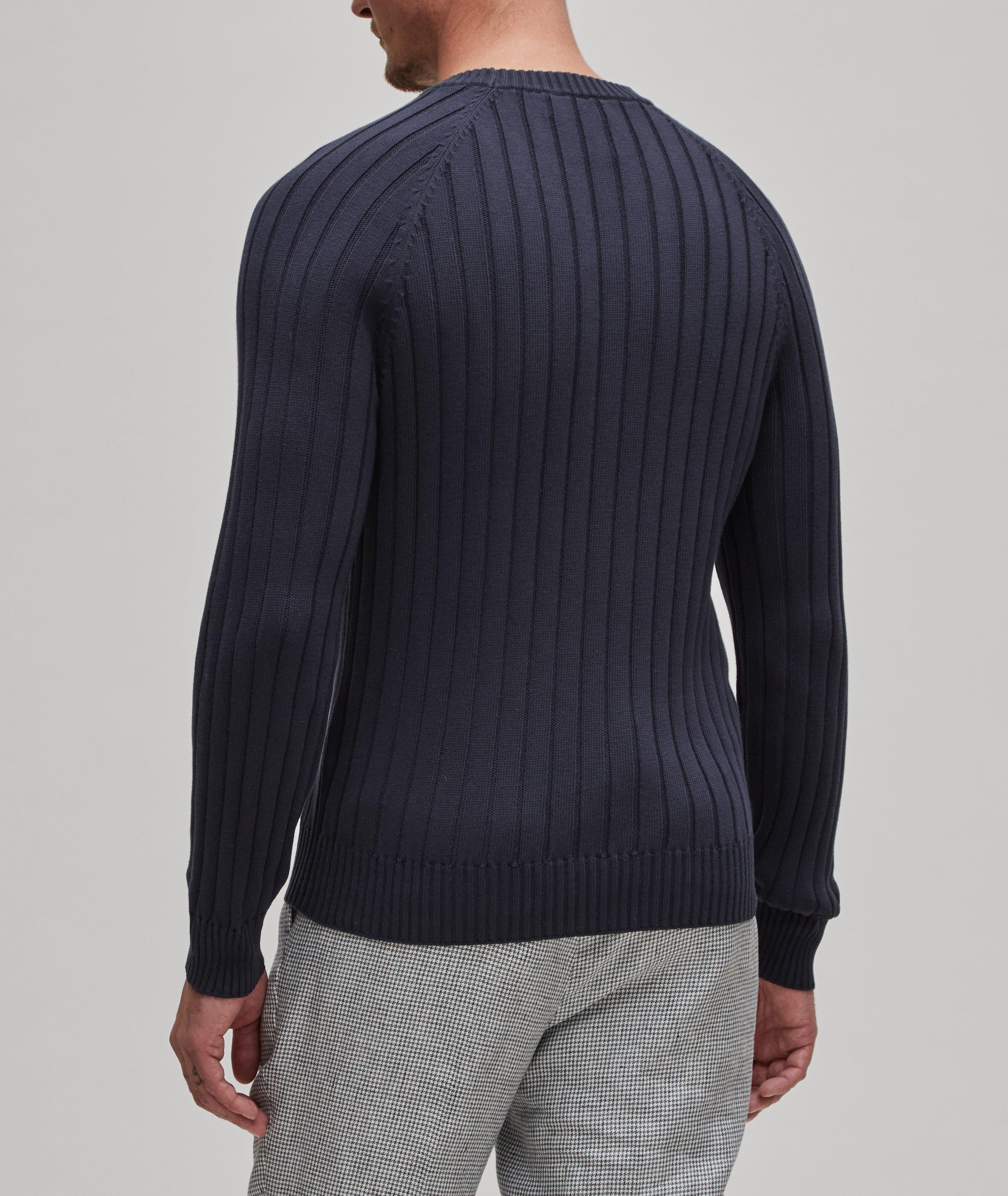 Ribbed Cotton Sweater image 2