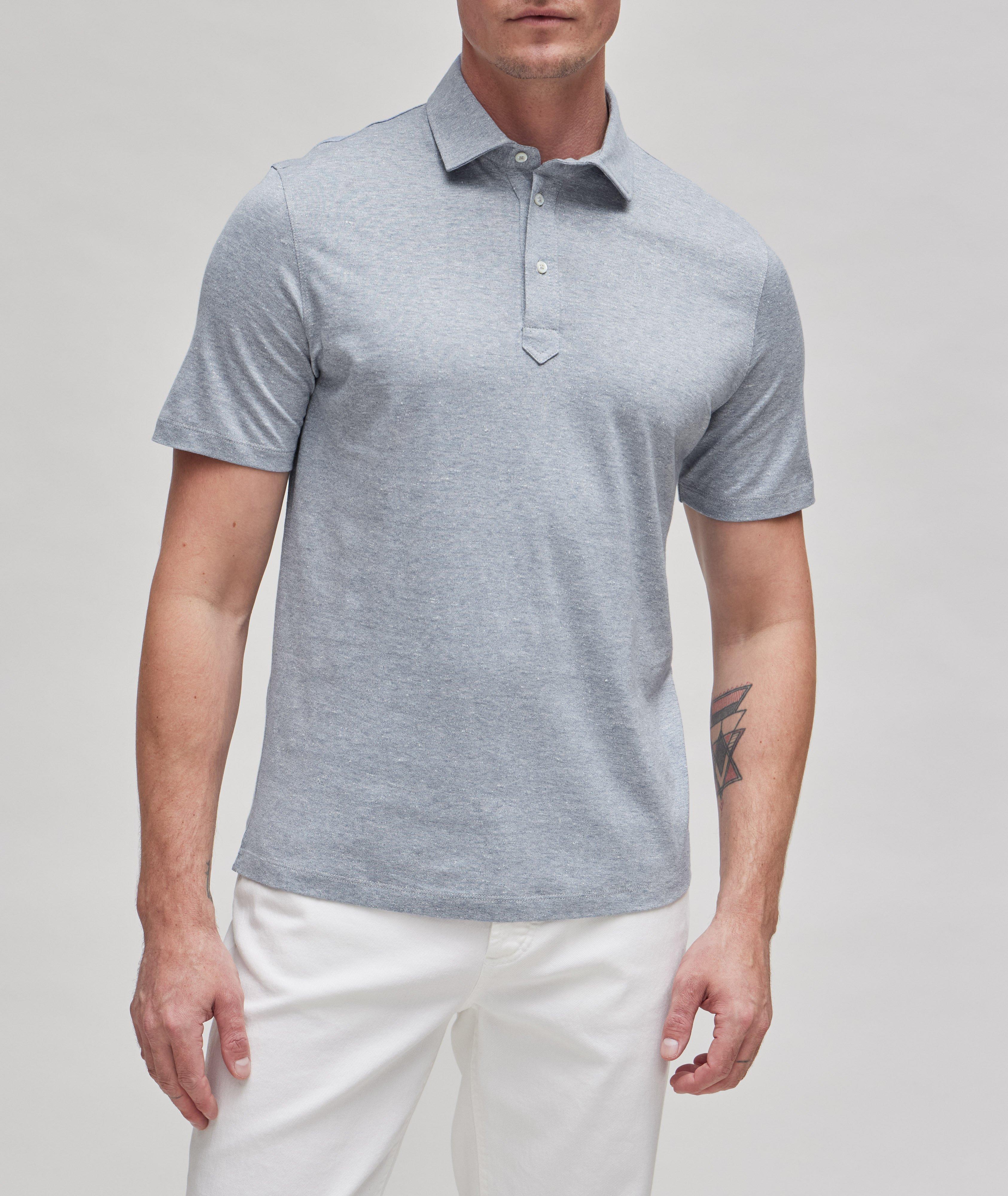 Mélange Linen-Cotton Polo image 1