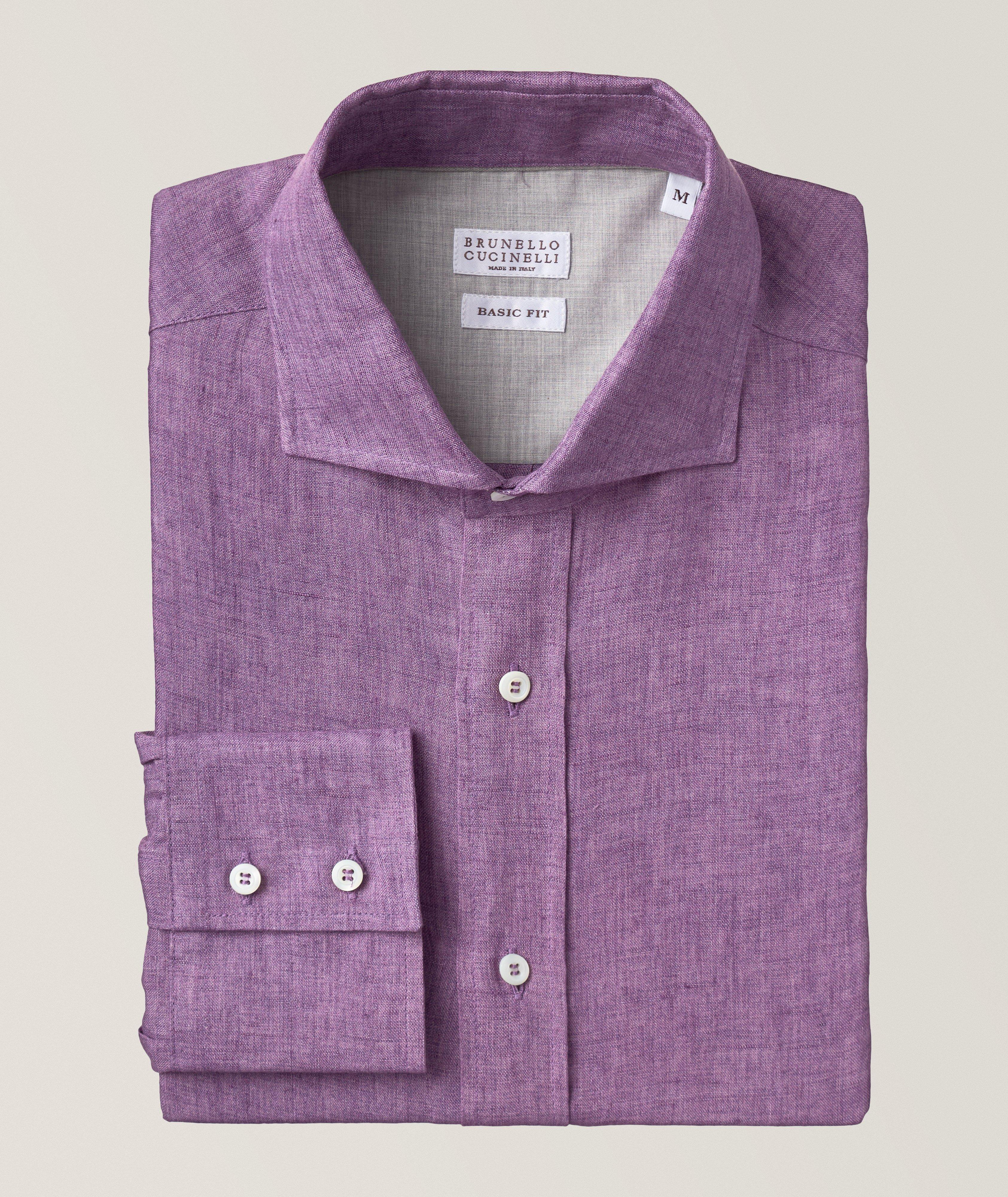 Mélange Linen Sport Shirt image 0