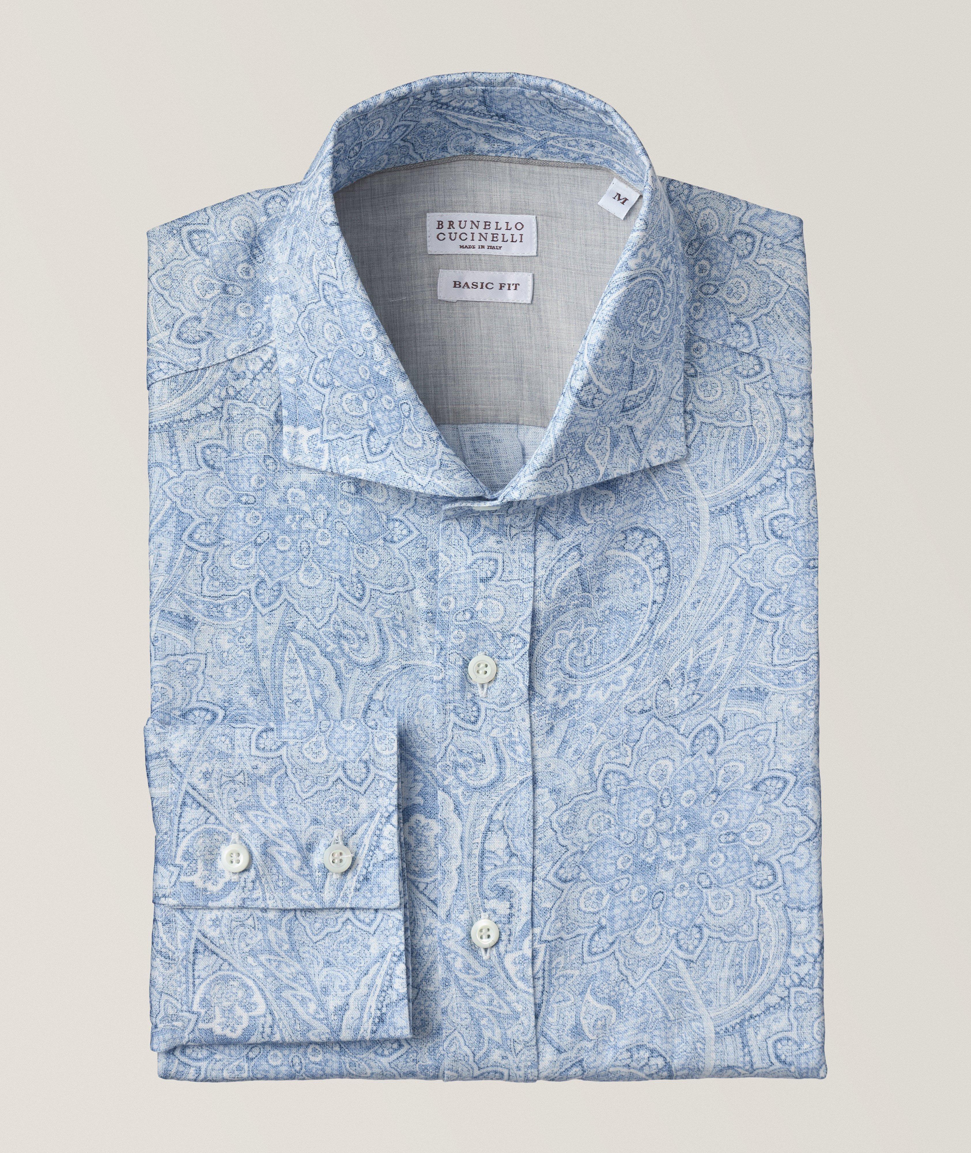 Paisley Floral Cotton Shirt image 0