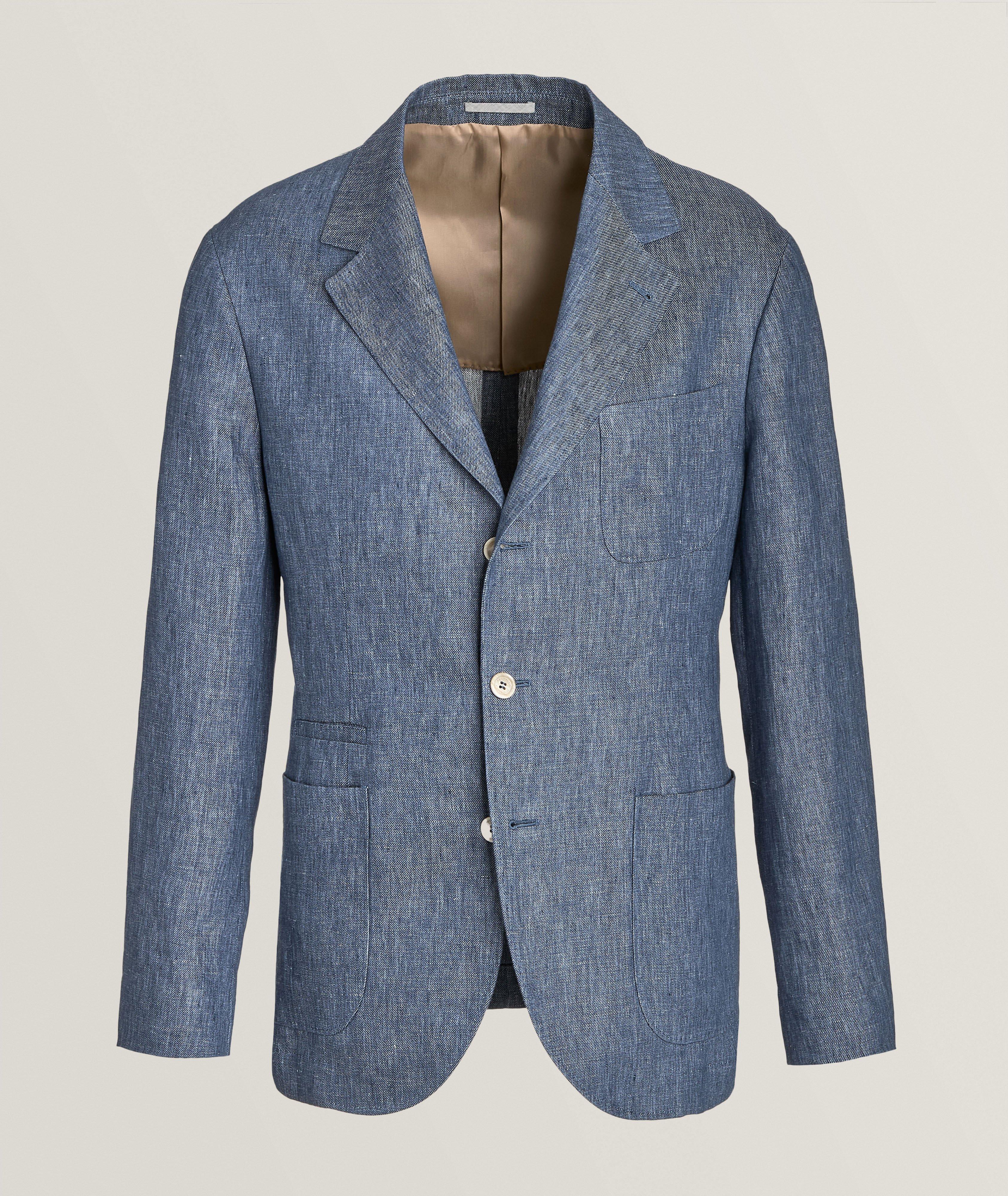 Mélange Linen Sport Jacket image 0