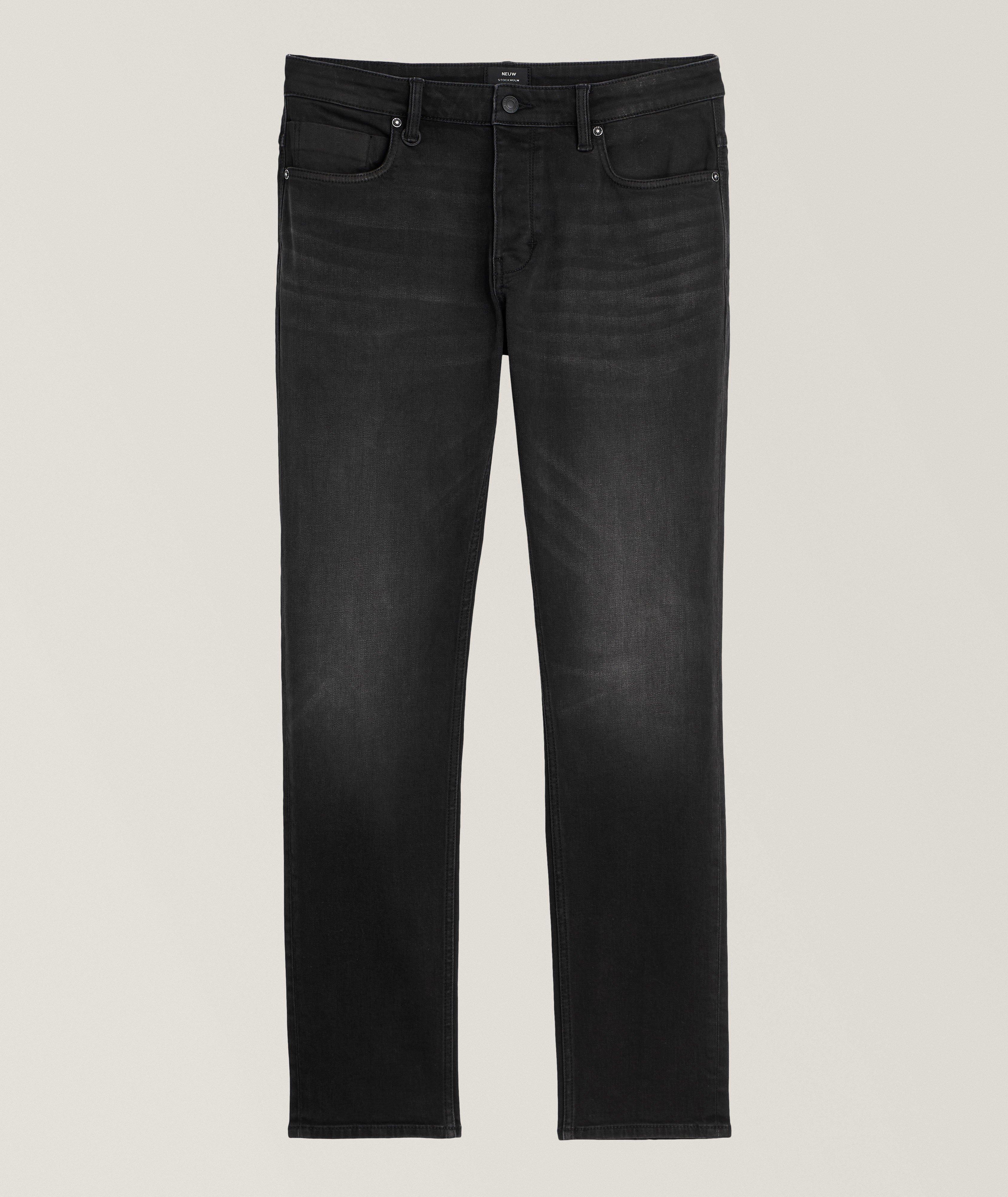 NEUW Lou Slim Straight Stretch-Cotton Jeans