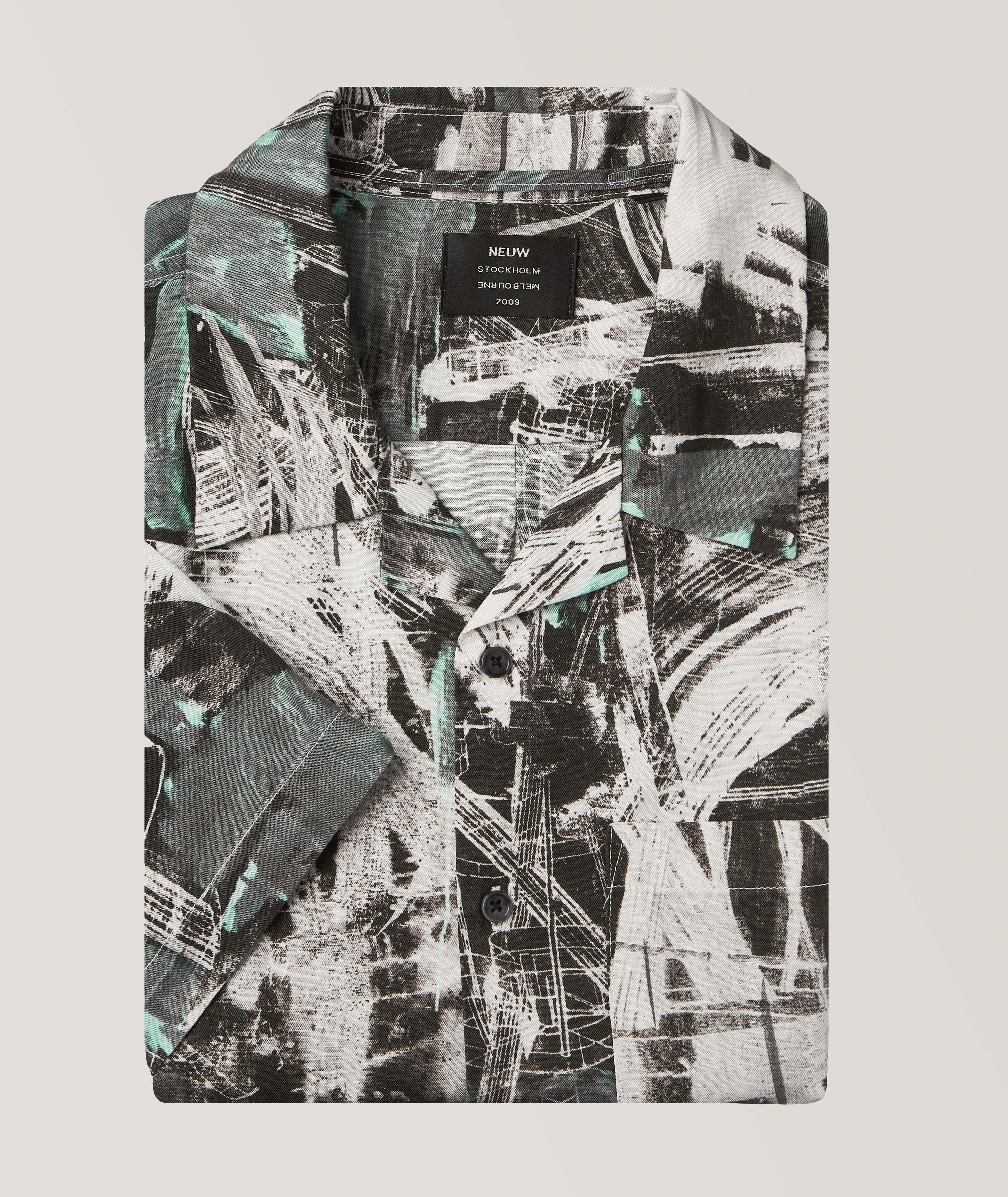 Abstract Cotton Sport Shirt image 0