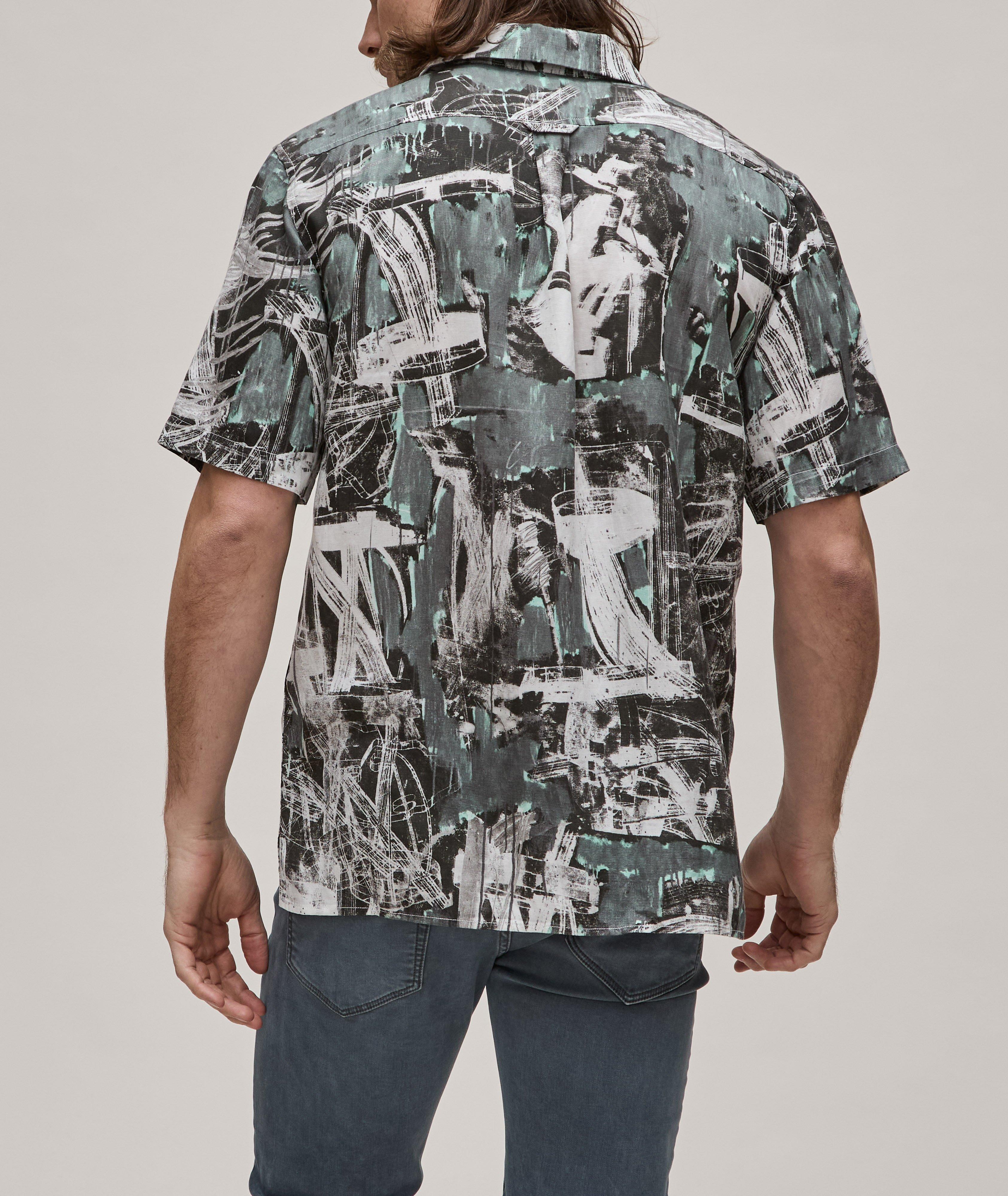 Abstract Cotton Sport Shirt image 2