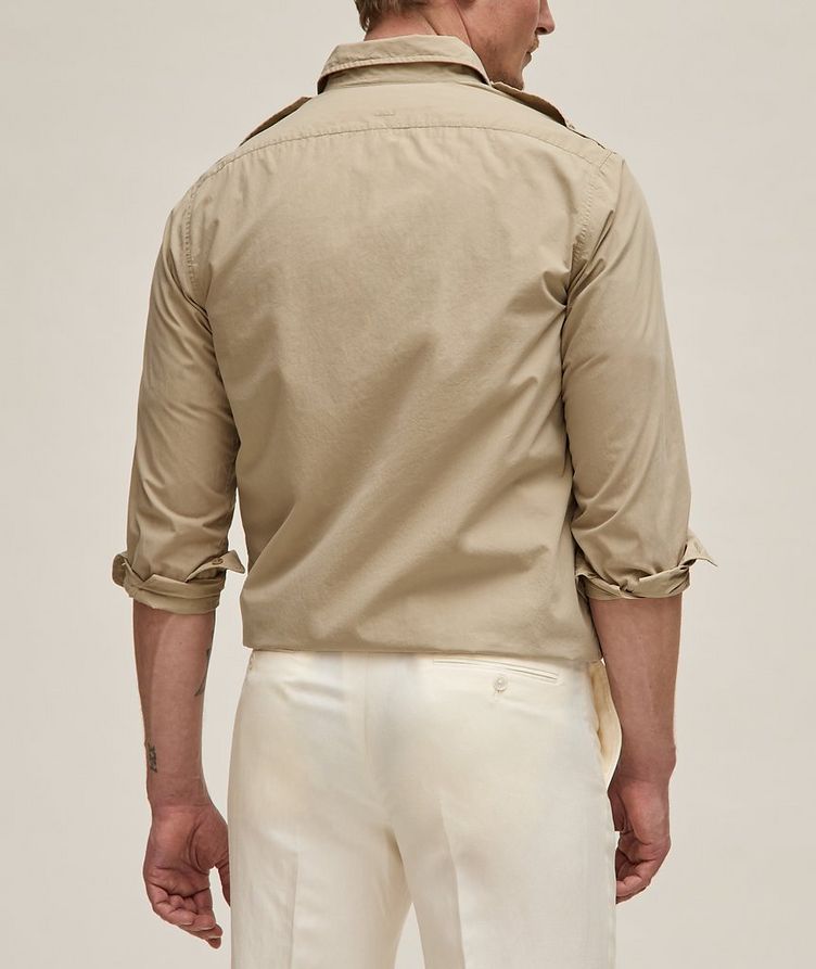 Asford Brushed Poplin Cotton Sport Shirt image 8