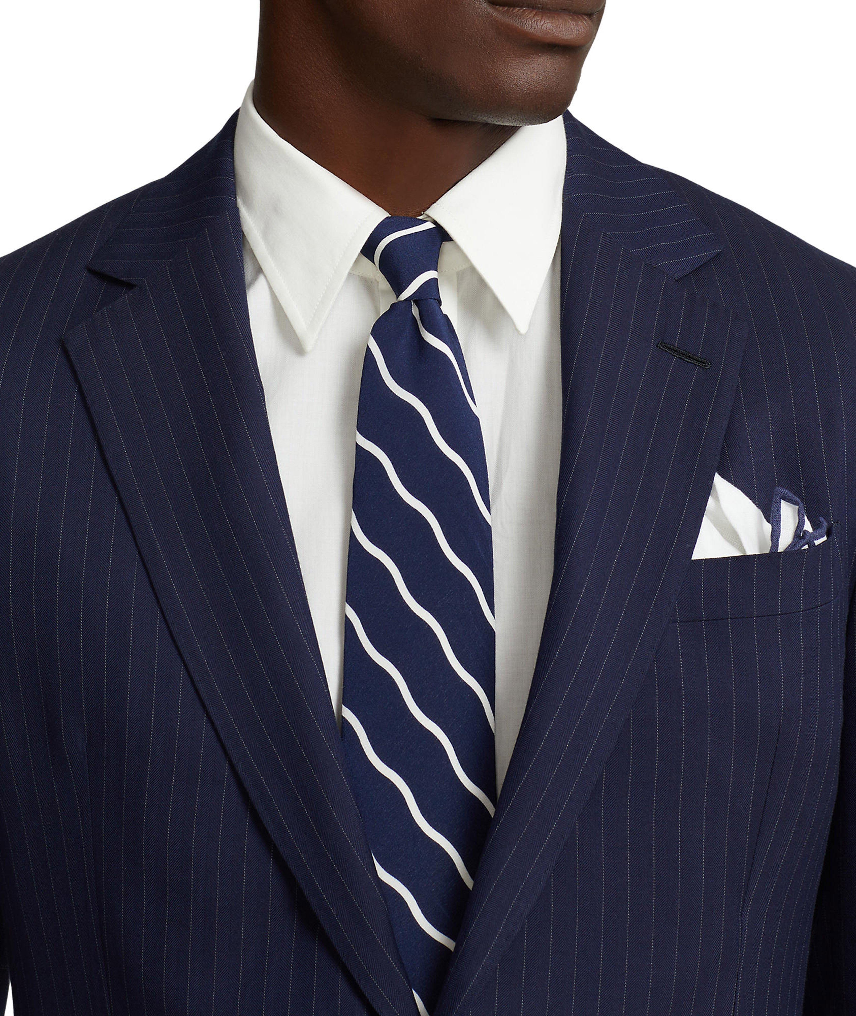 Pinstripe Cashmere-Wool Suit image 6