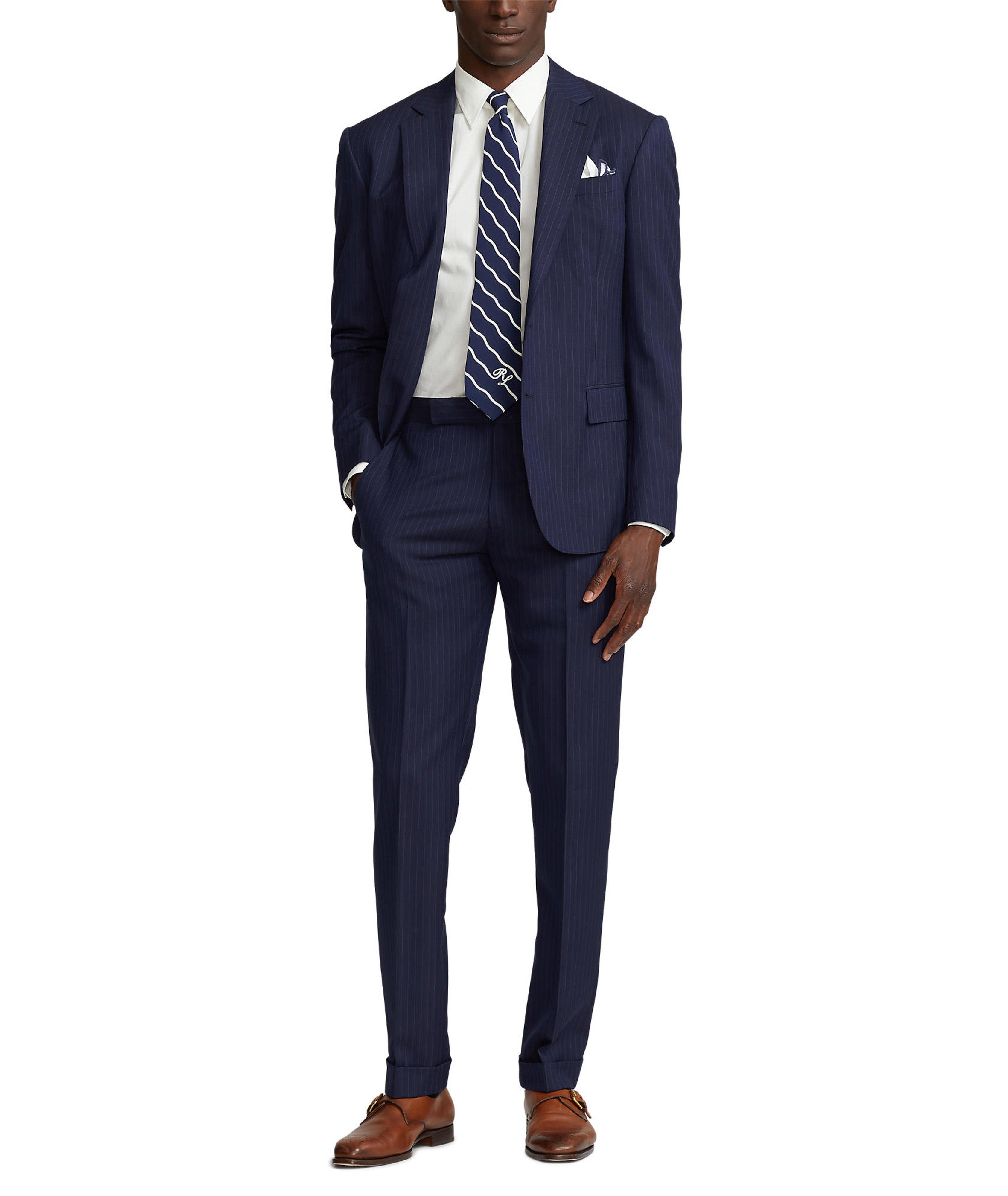 Pinstripe Cashmere-Wool Suit image 8