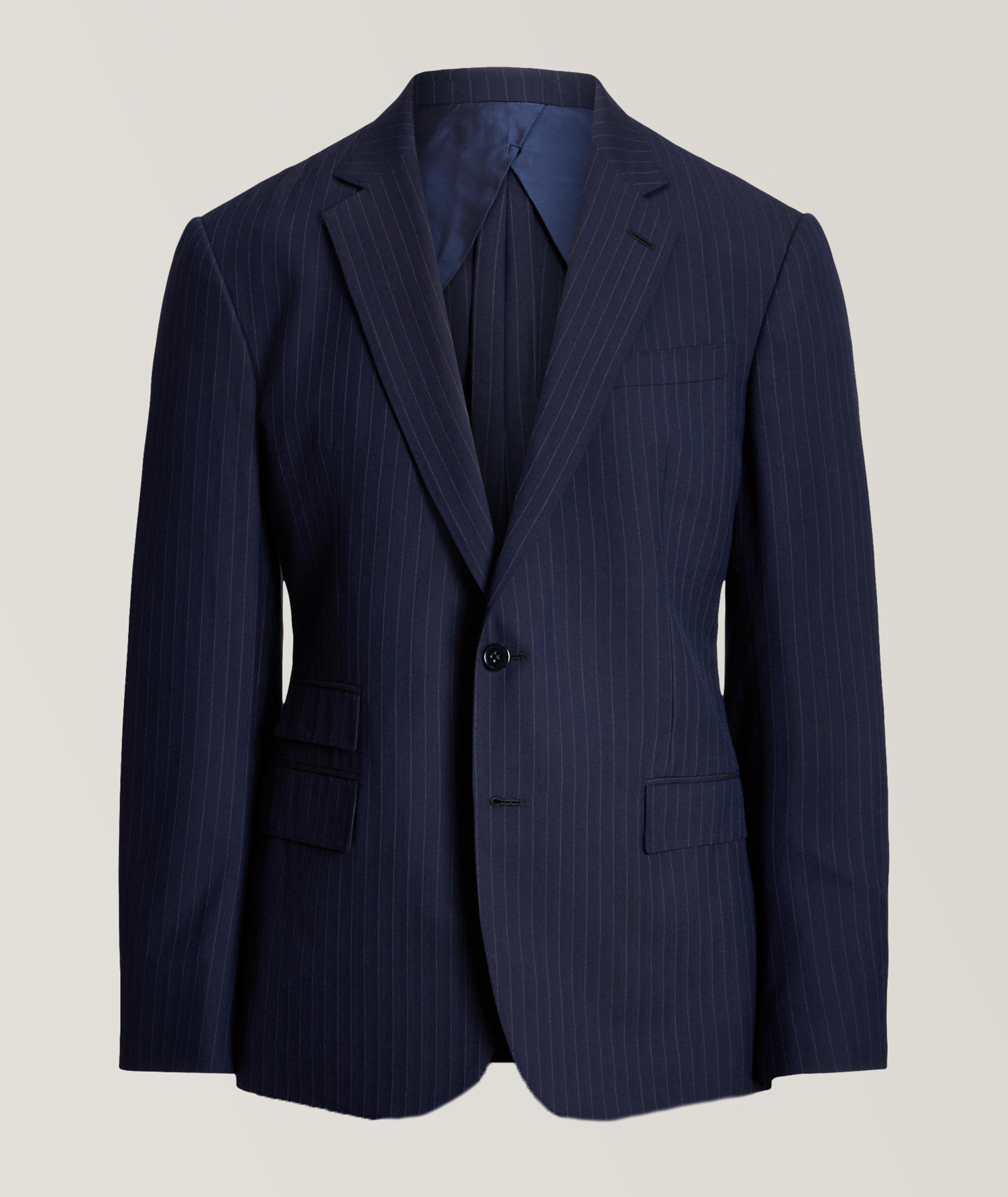 Pinstripe Cashmere-Wool Suit image 0