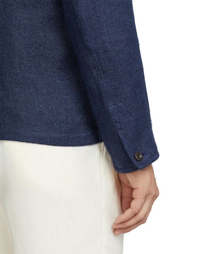 Burnham Hand-Tailored Linen-Silk Sport Jacket image 3