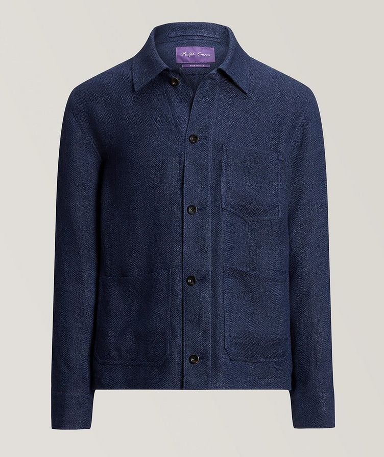 Burnham Hand-Tailored Linen-Silk Sport Jacket image 0