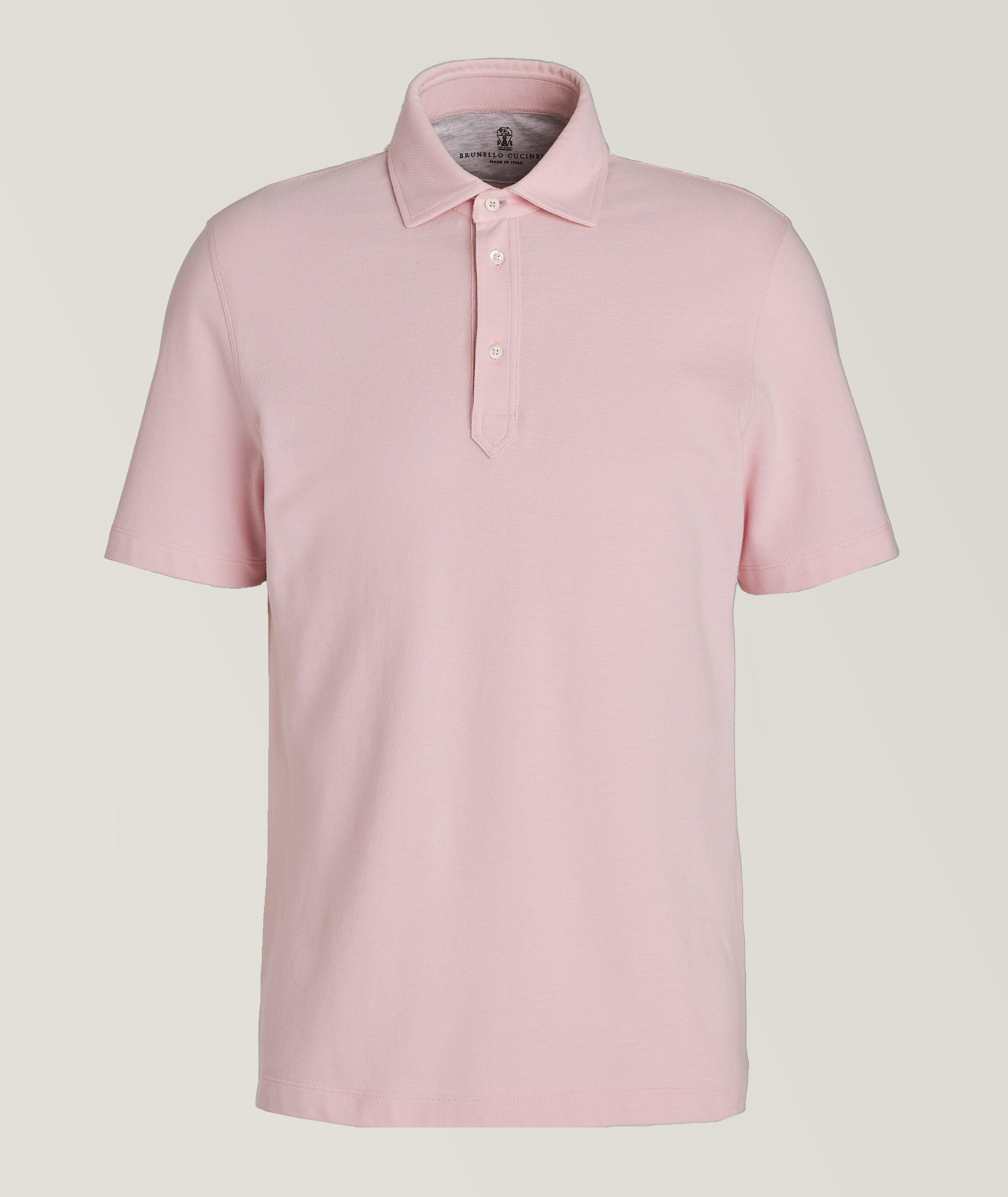 Regular Fit Cotton Piqué Polo image 0