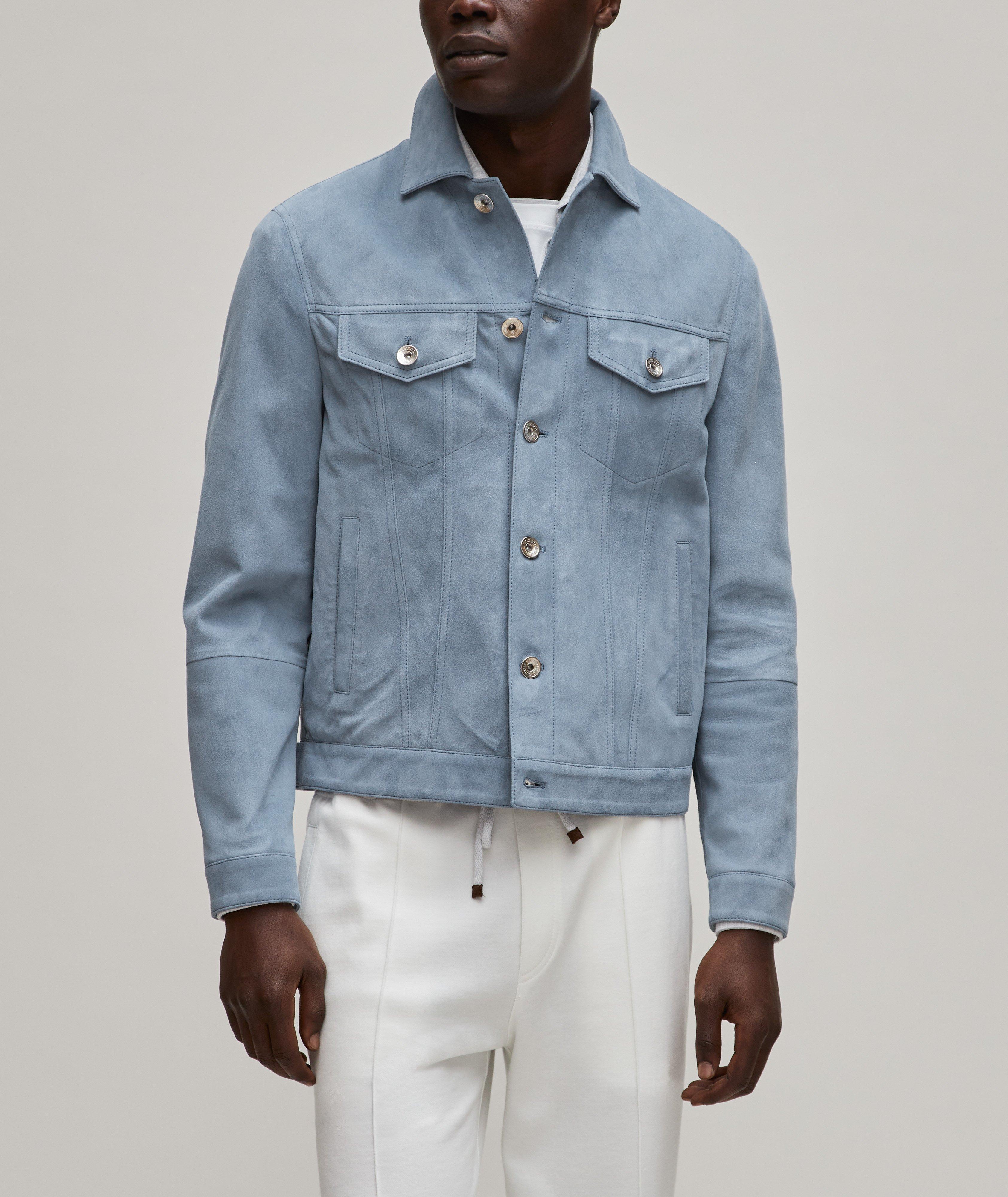 Blouson en denim surteint image 1